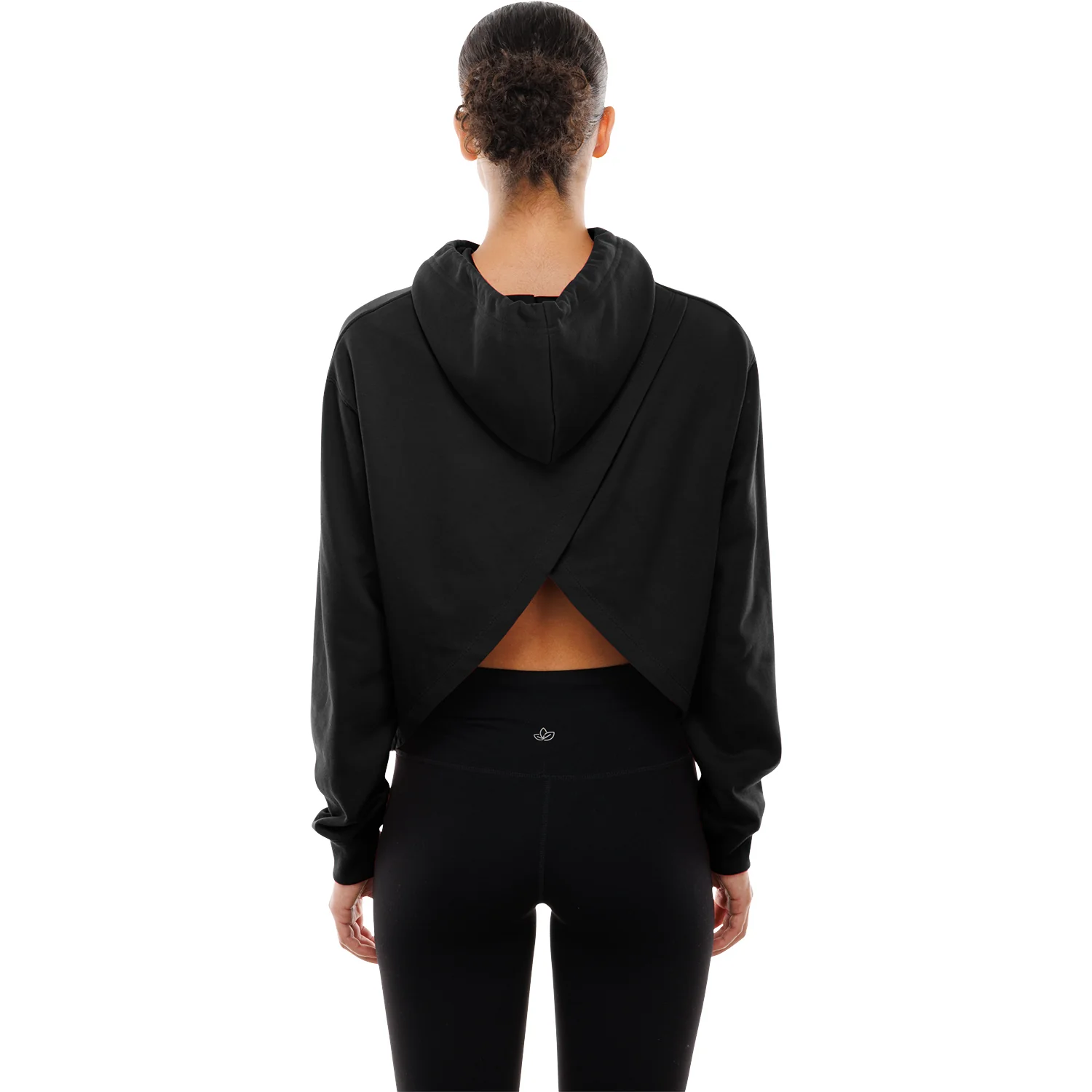 Ladies Chicago Bulls New Era Glam Applique Hooded Sweatshirt