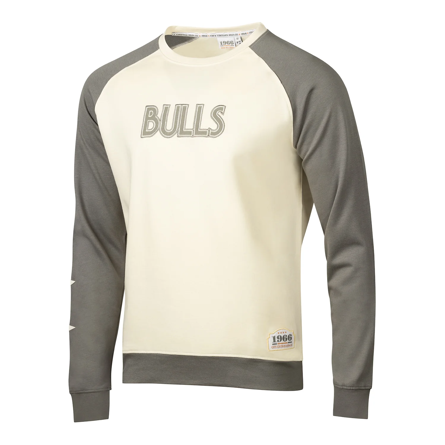 2024-25 Chicago Bulls City Edition 1966 Raglan Crewneck Sweatshirt