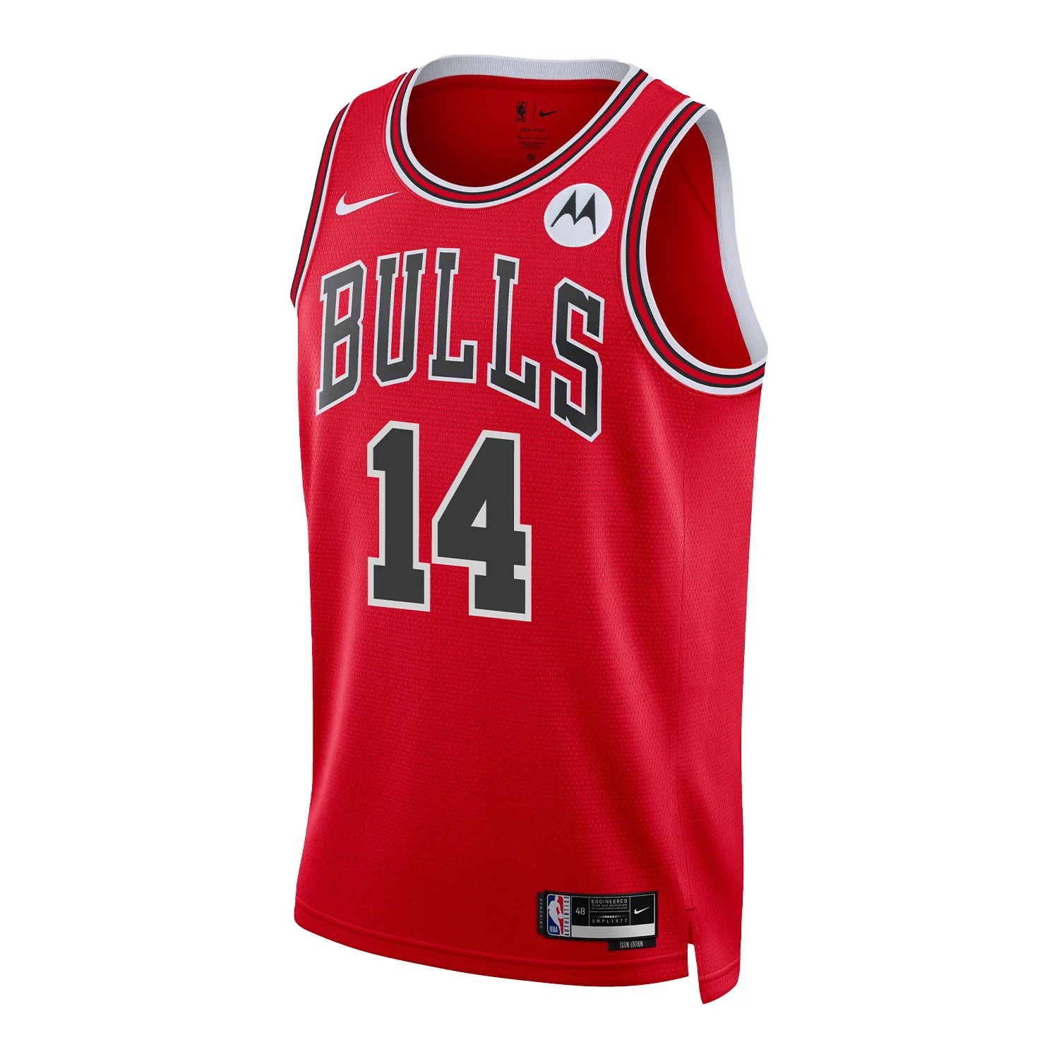 Youth Chicago Bulls Matas Buzelis Nike Icon Swingman Jersey