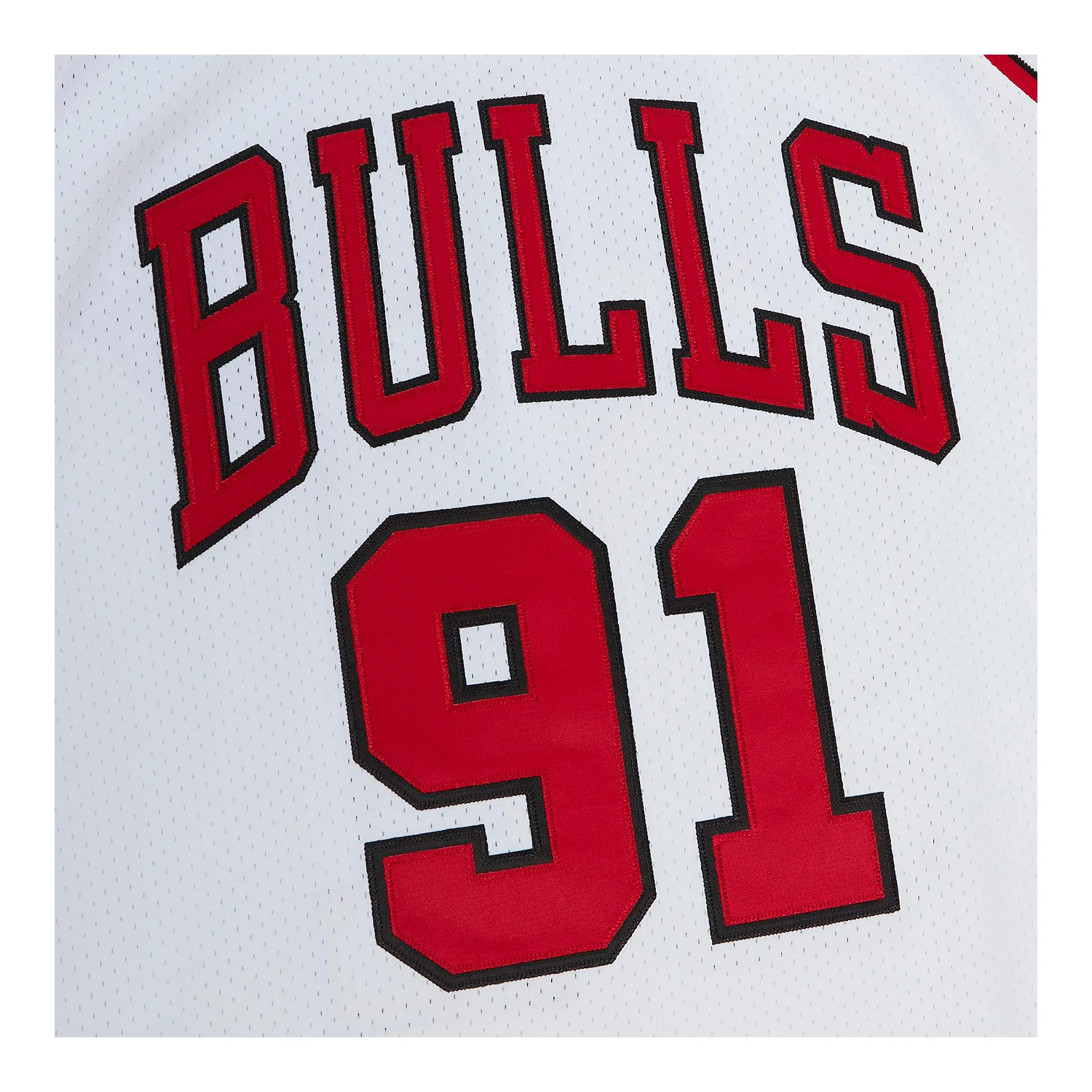 Chicago Bulls Authentic Mitchell & Ness Dennis Rodman 1997 Home Finals Jersey