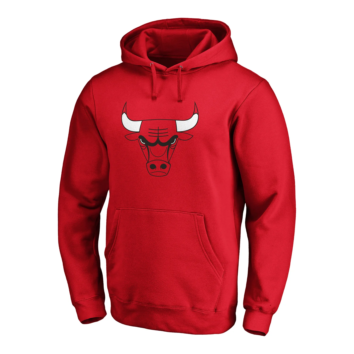 Chicago Bulls Fanatics Primary Logo Hooded Sweatshirt
