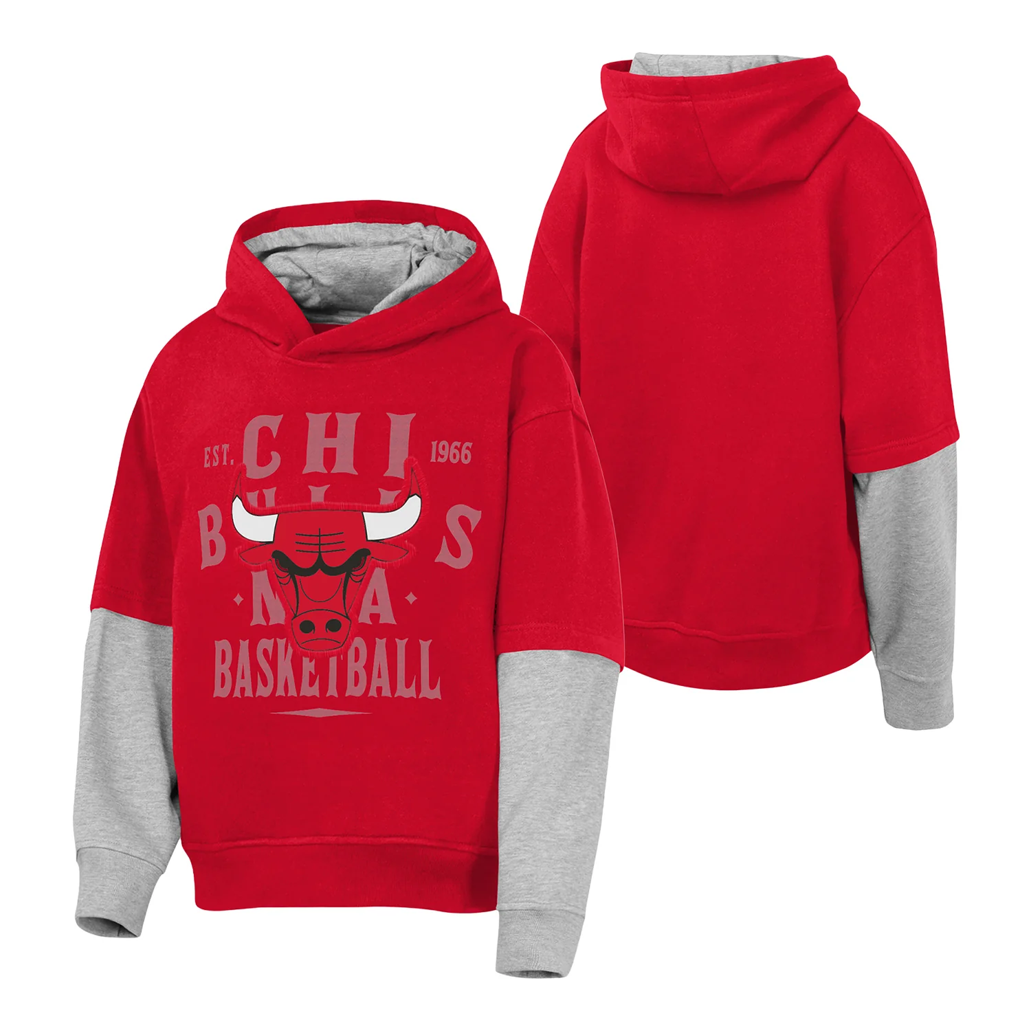Youth Chicago Bulls Assist Hooded Sweatshirt