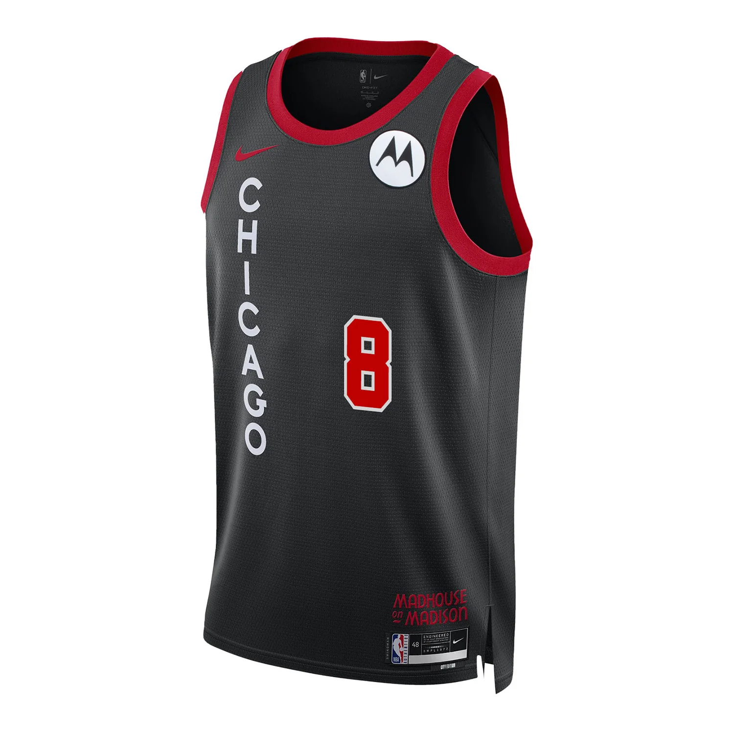 2023-24 CHICAGO BULLS ZACH LAVINE CITY EDITION SWINGMAN JERSEY