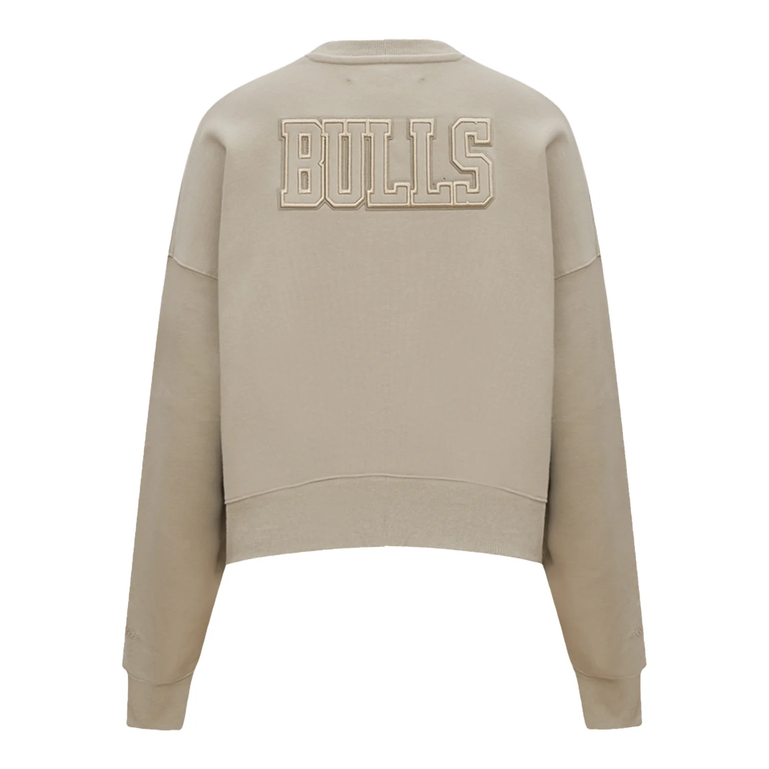 Ladies Chicago Bulls Pro Standard Neutral Crewneck Sweatshirt