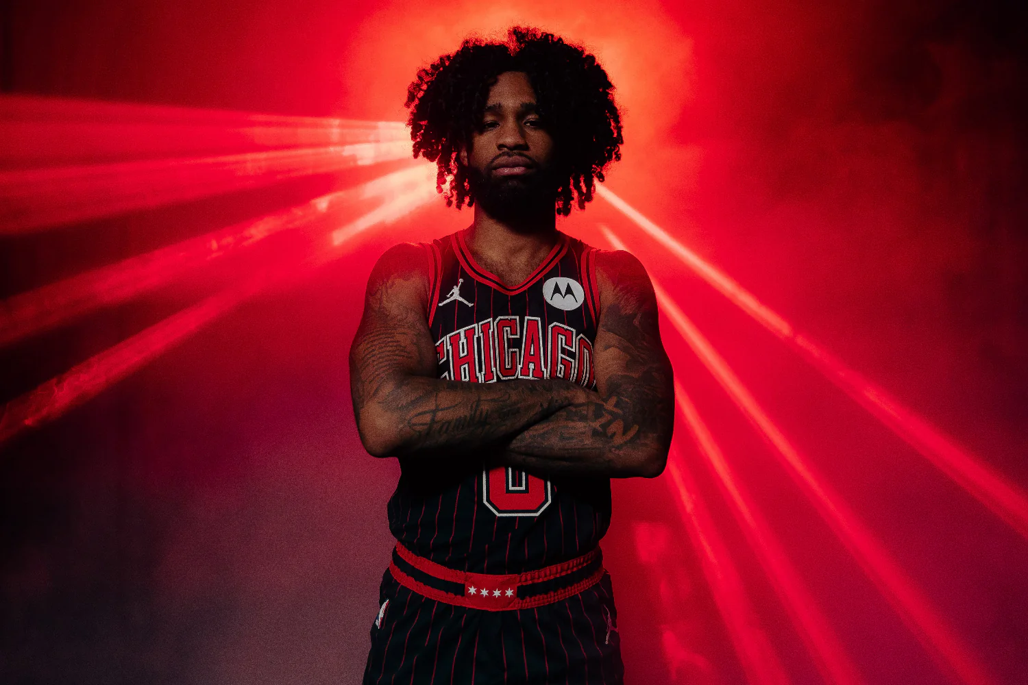 Youth Chicago Bulls Coby White Nike Statement Swingman Jersey - 2025-26