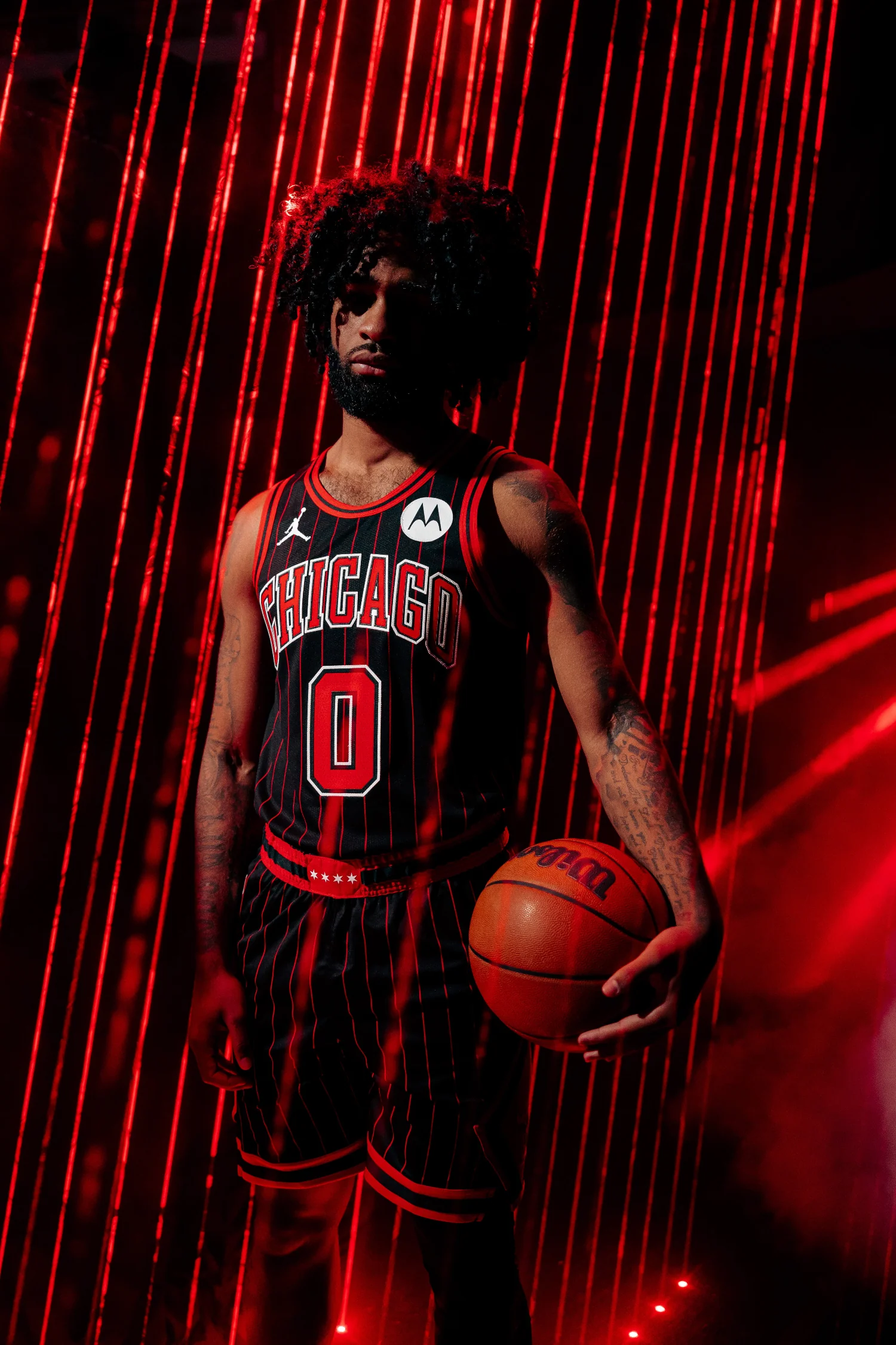 Youth Chicago Bulls Coby White Nike Statement Swingman Jersey - 2025-26