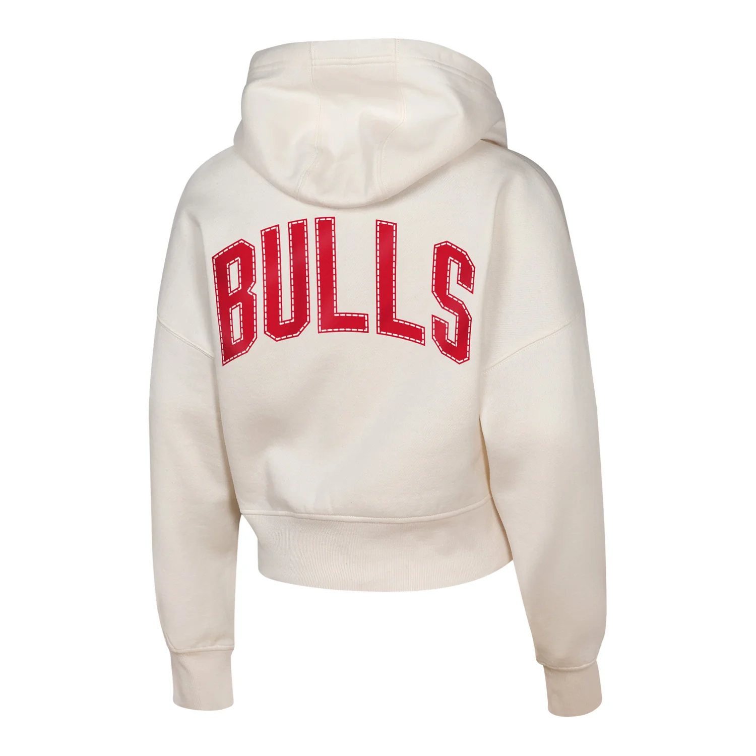 Girls Chicago Bulls Franchise Player Crop Hooded Sweatshirt