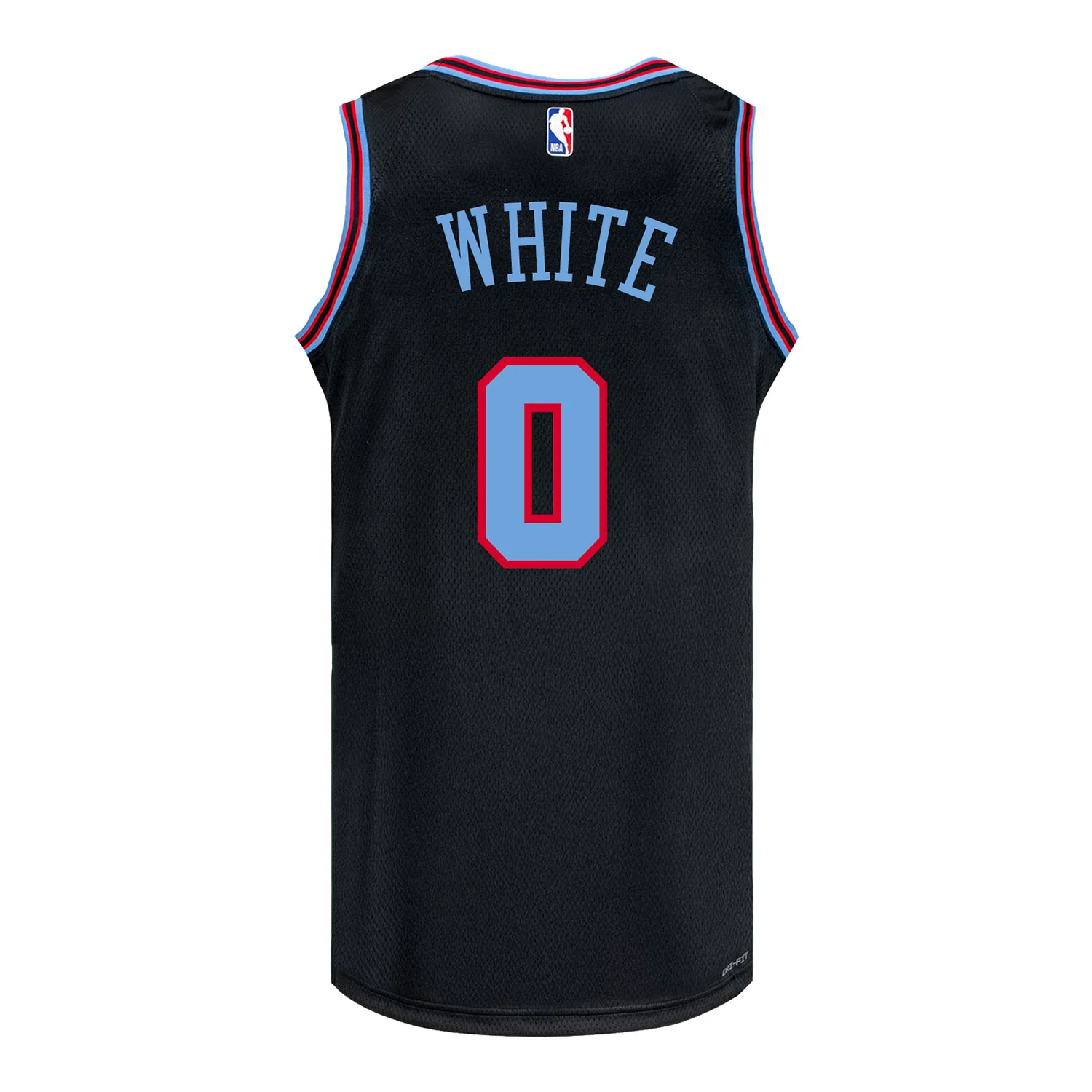 YOUTH 2025-26 CHICAGO BULLS CITY EDITION COBY WHITE SWINGMAN JERSEY