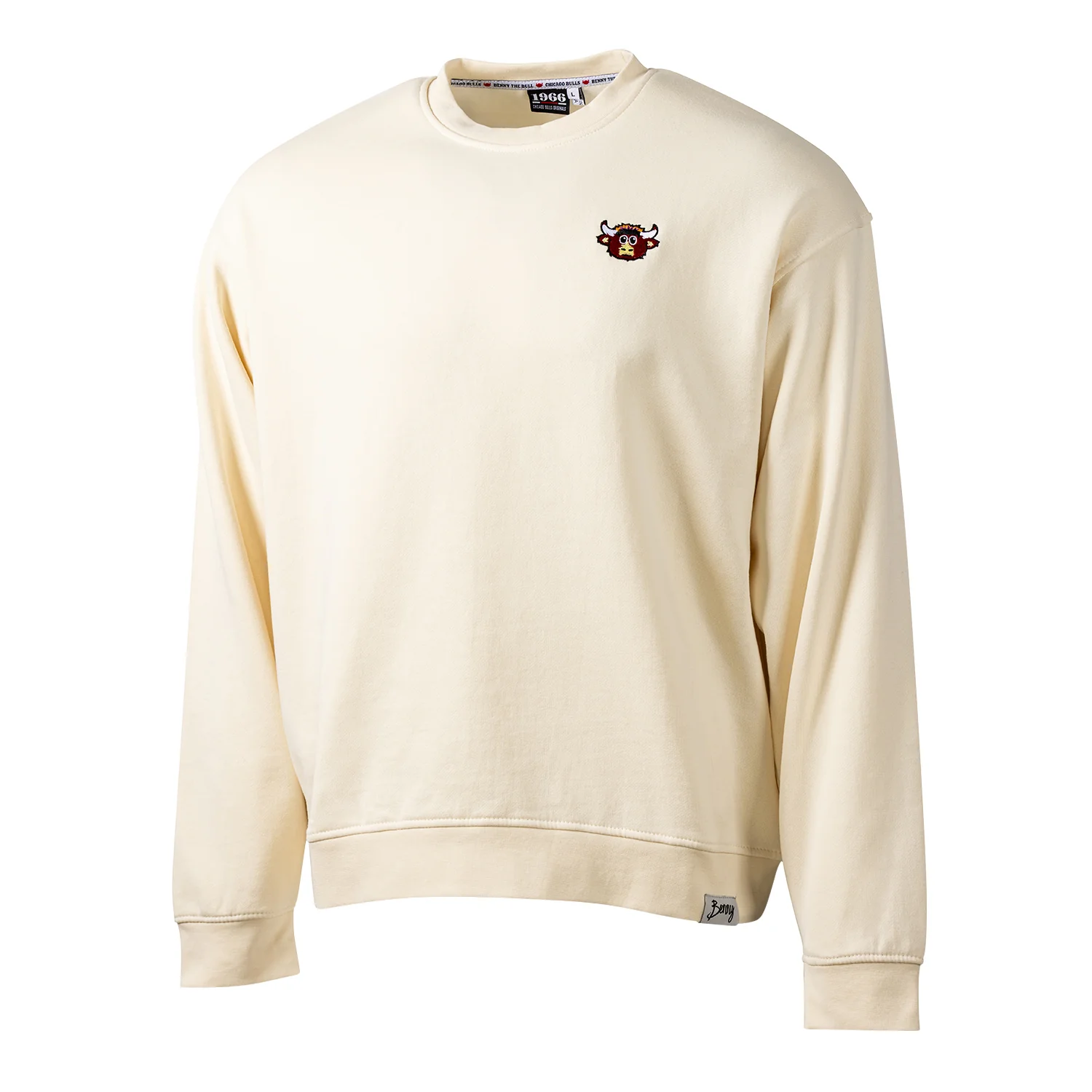 Chicago Bulls 1966 Benny Off-White Crewneck