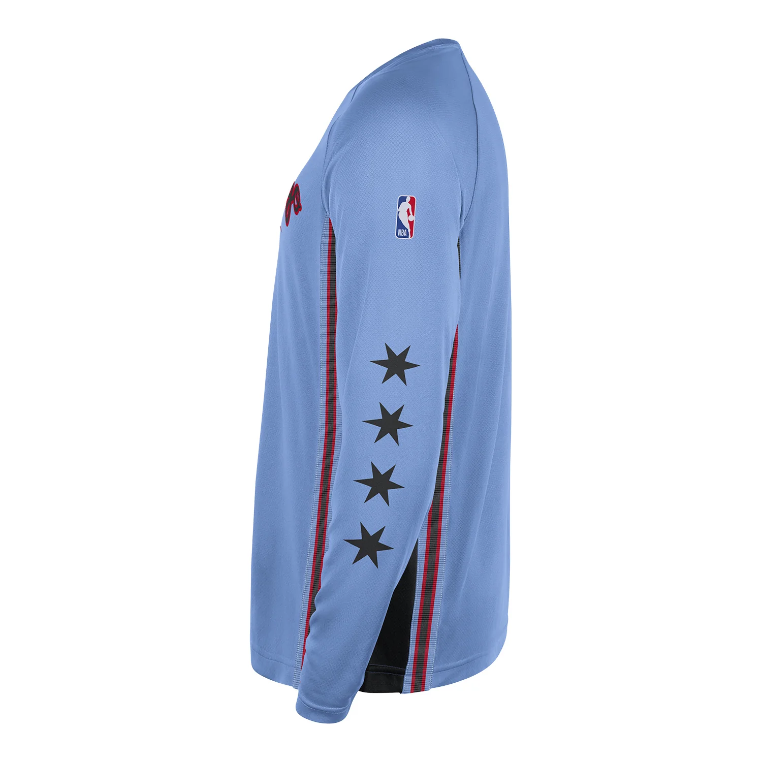 2025-26 City Edition Chicago Bulls Nike Pre-Game Long Sleeve T-Shirt