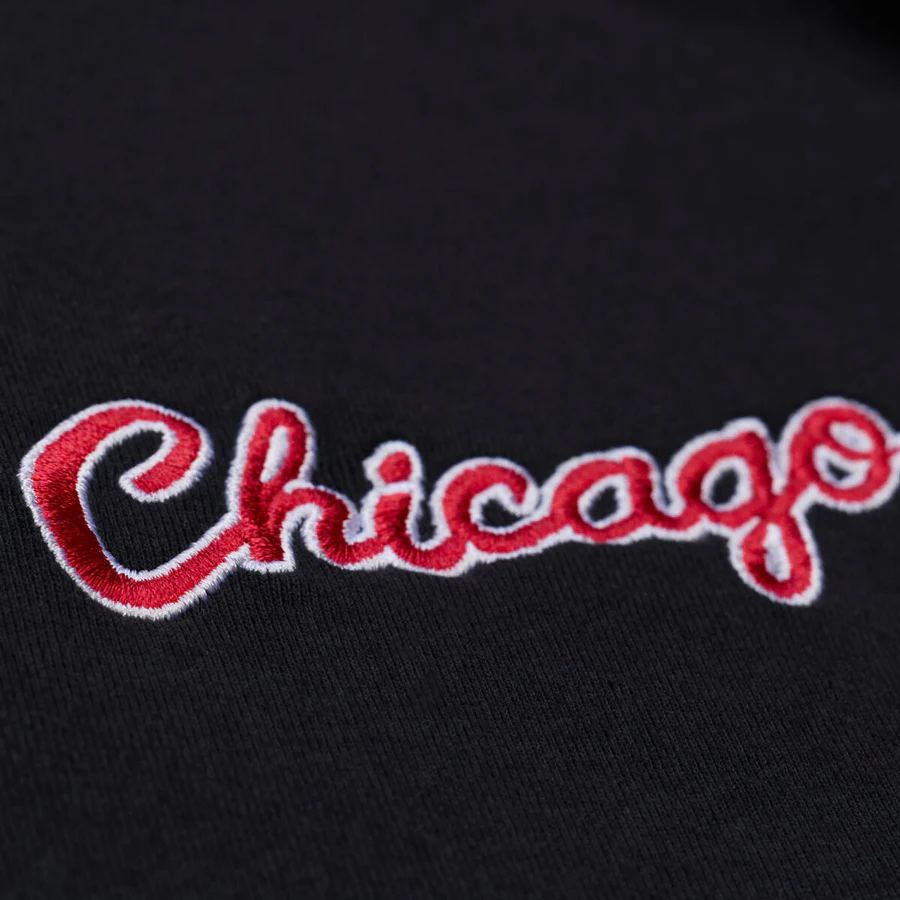 Chicago Bulls Mitchell & Ness Morning Haze Long-Sleeve T-Shirt
