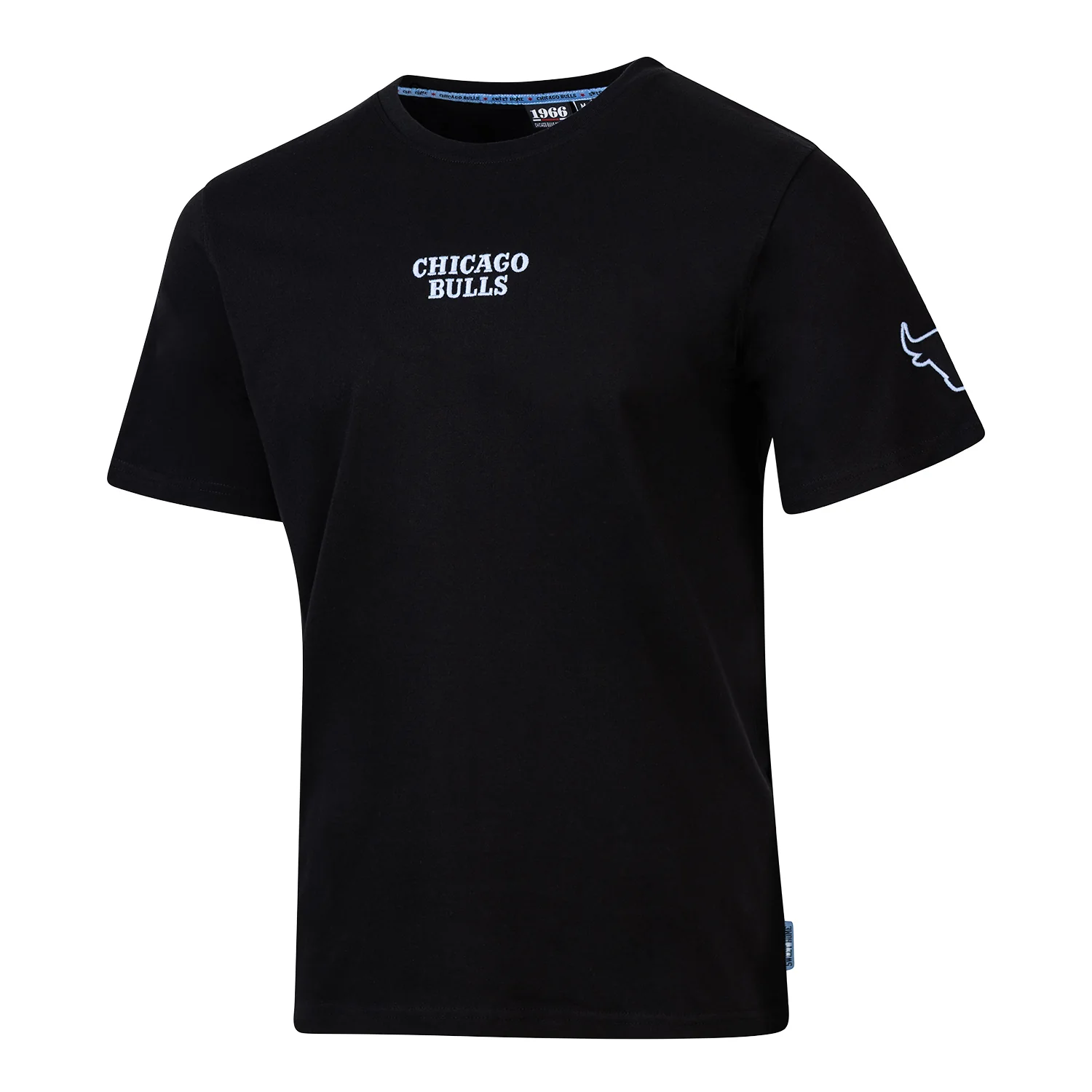 Youth Chicago Bulls 1966 City Edition Black Out Stars T-Shirt