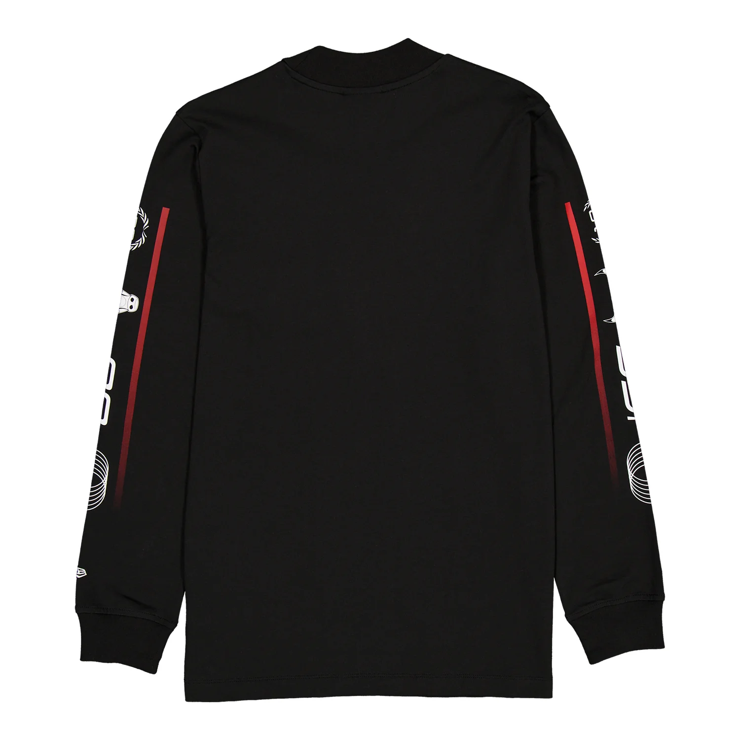 Chicago Bulls New Era Racing Black Long Sleeve T-Shirt
