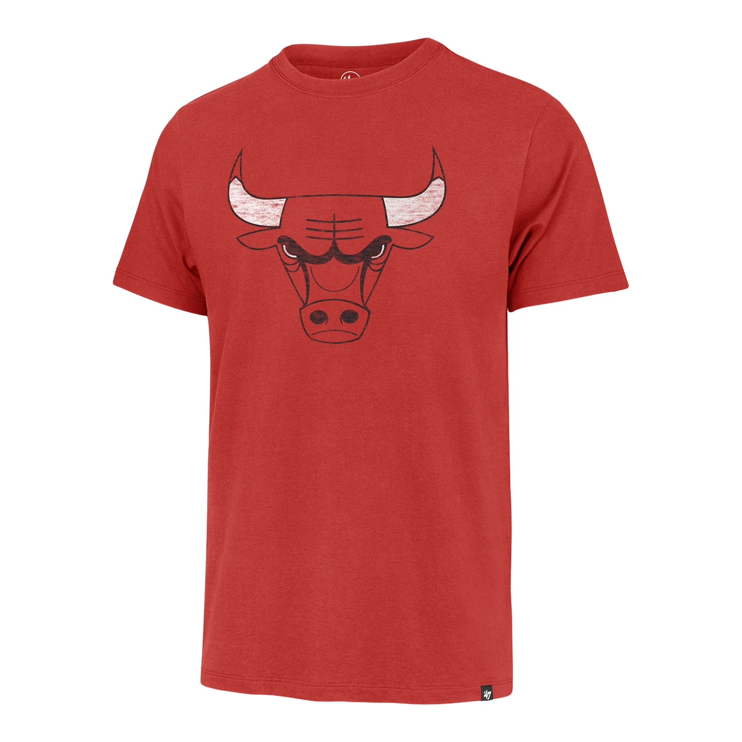Chicago Bulls 47 Brand Red Franklin T-Shirt