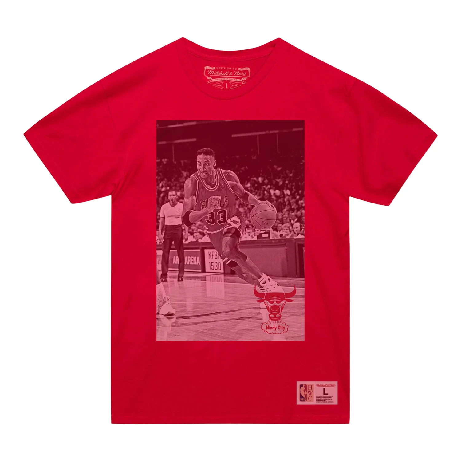 Chicago Bulls Mitchell & Ness Scottie Pippen Photo T-Shirt