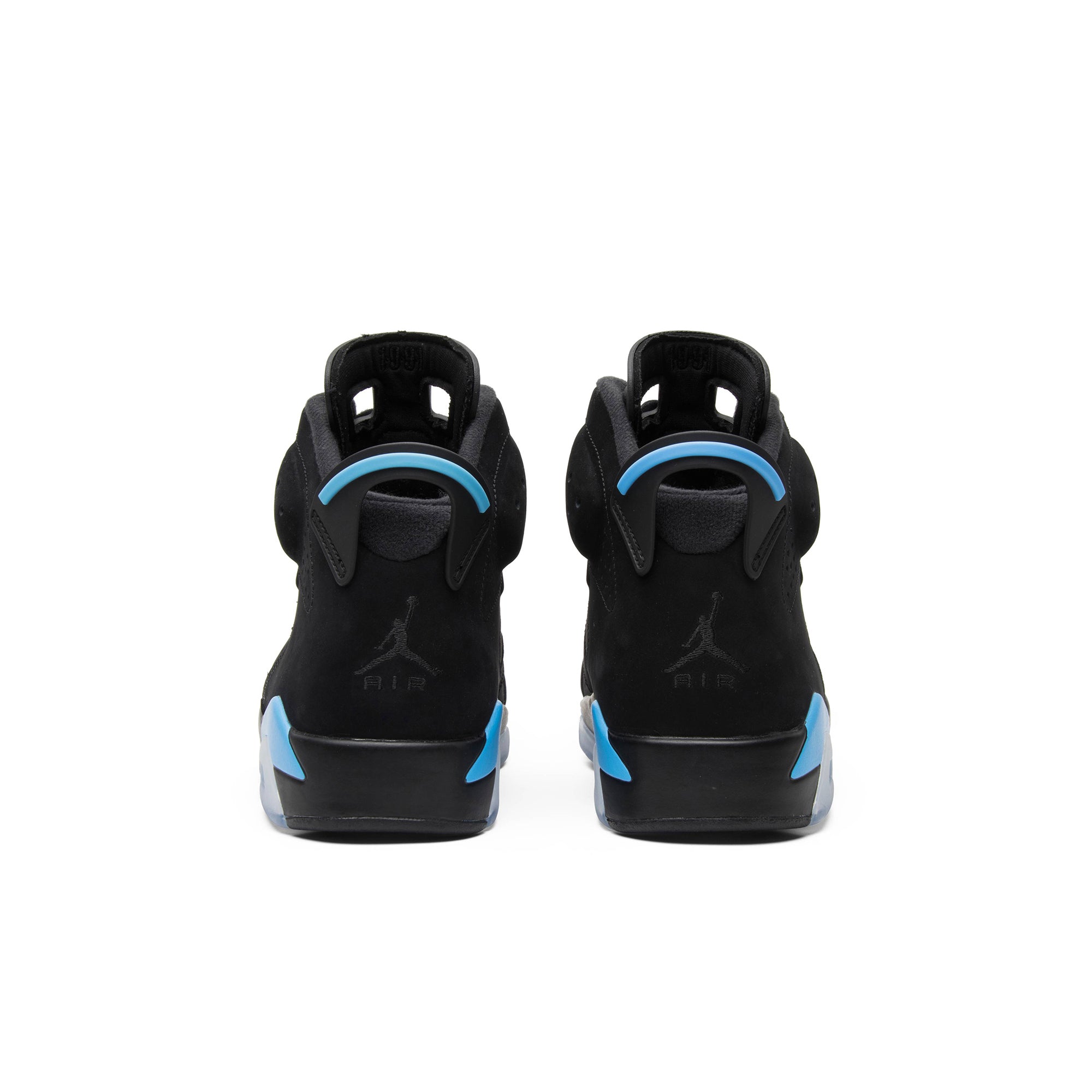 Air Jordan 6 Retro 'UNC Black/University Blue' 384664-006
