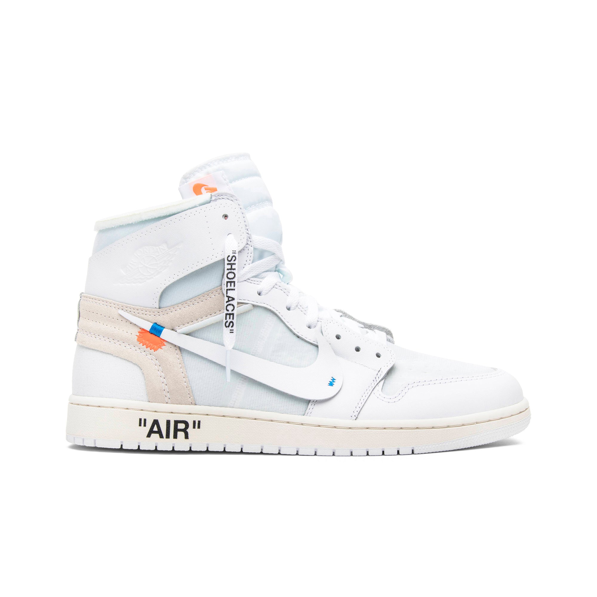 Off-White x Air Jordan 1 Retro High OG 'White' 2018 AQ0818-100
