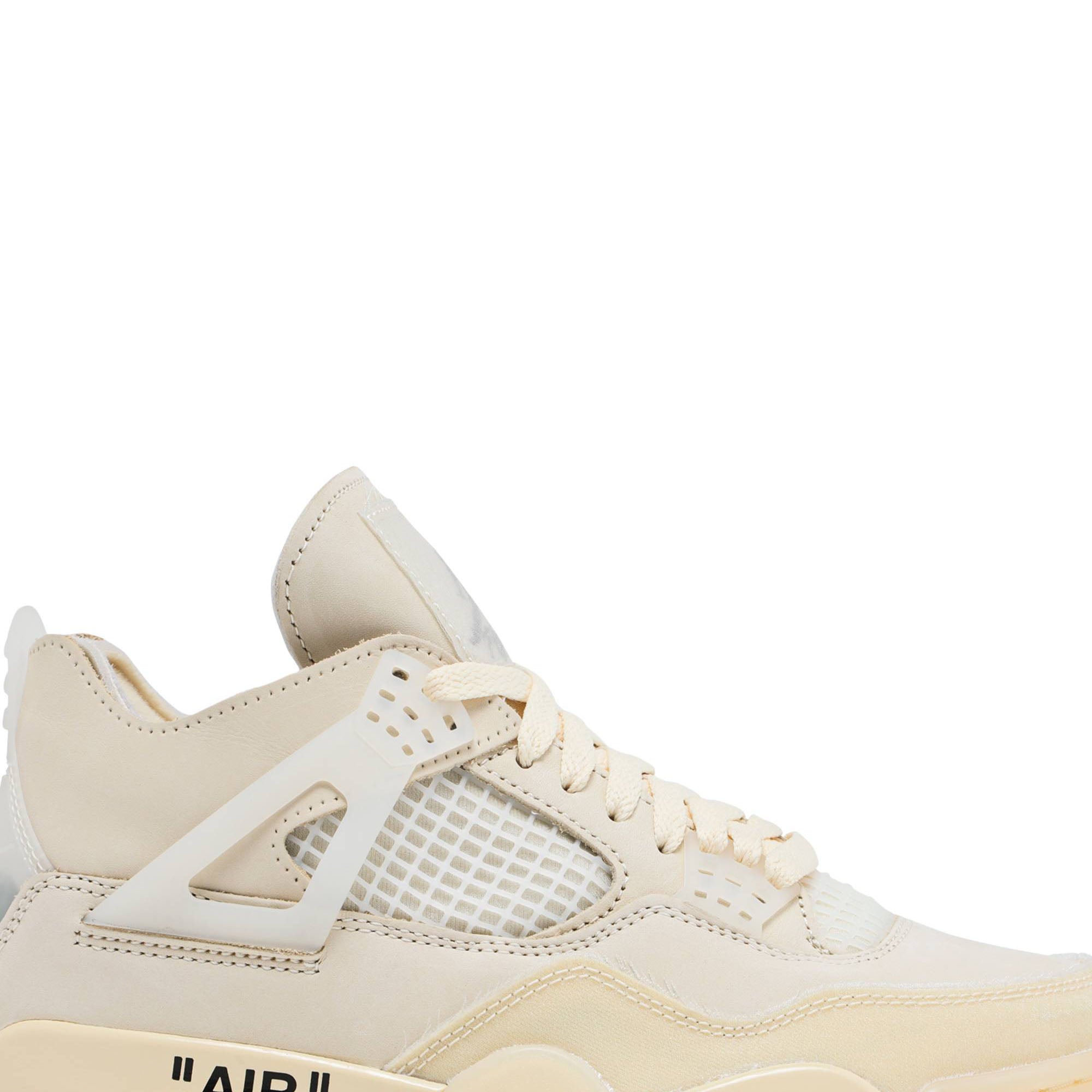 Off-White x Wmns Air Jordan 4 SP 'Sail' CV9388-100