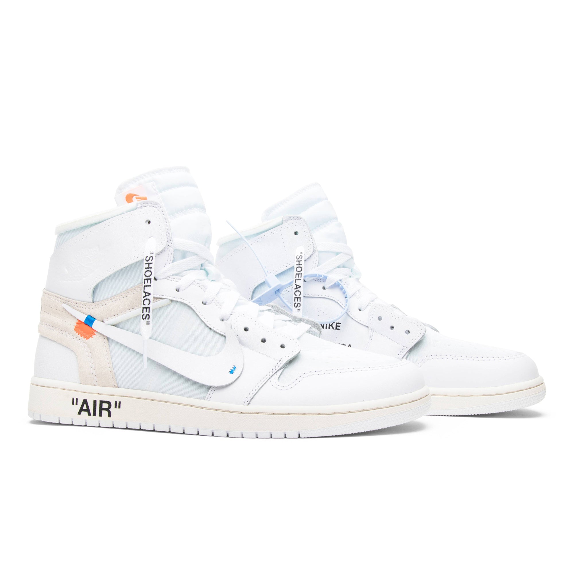 Off-White x Air Jordan 1 Retro High OG 'White' 2018 AQ0818-100