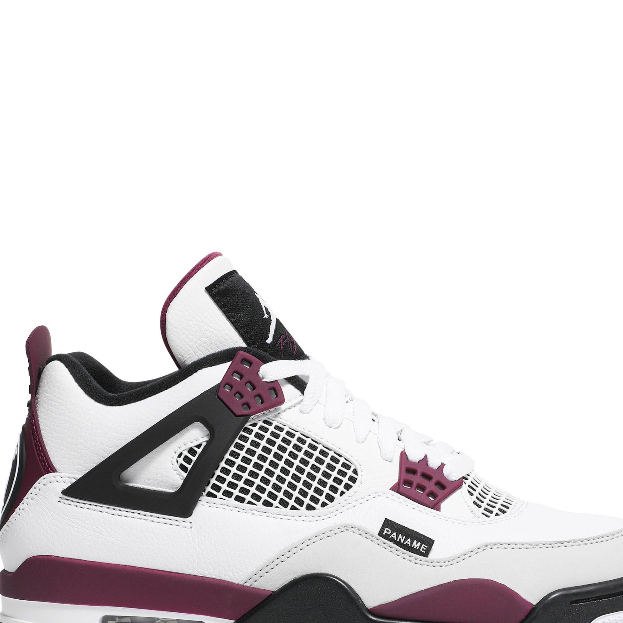 Paris Saint-Germain x Air Jordan 4 Retro GS 'Bordeaux' CZ6509-100