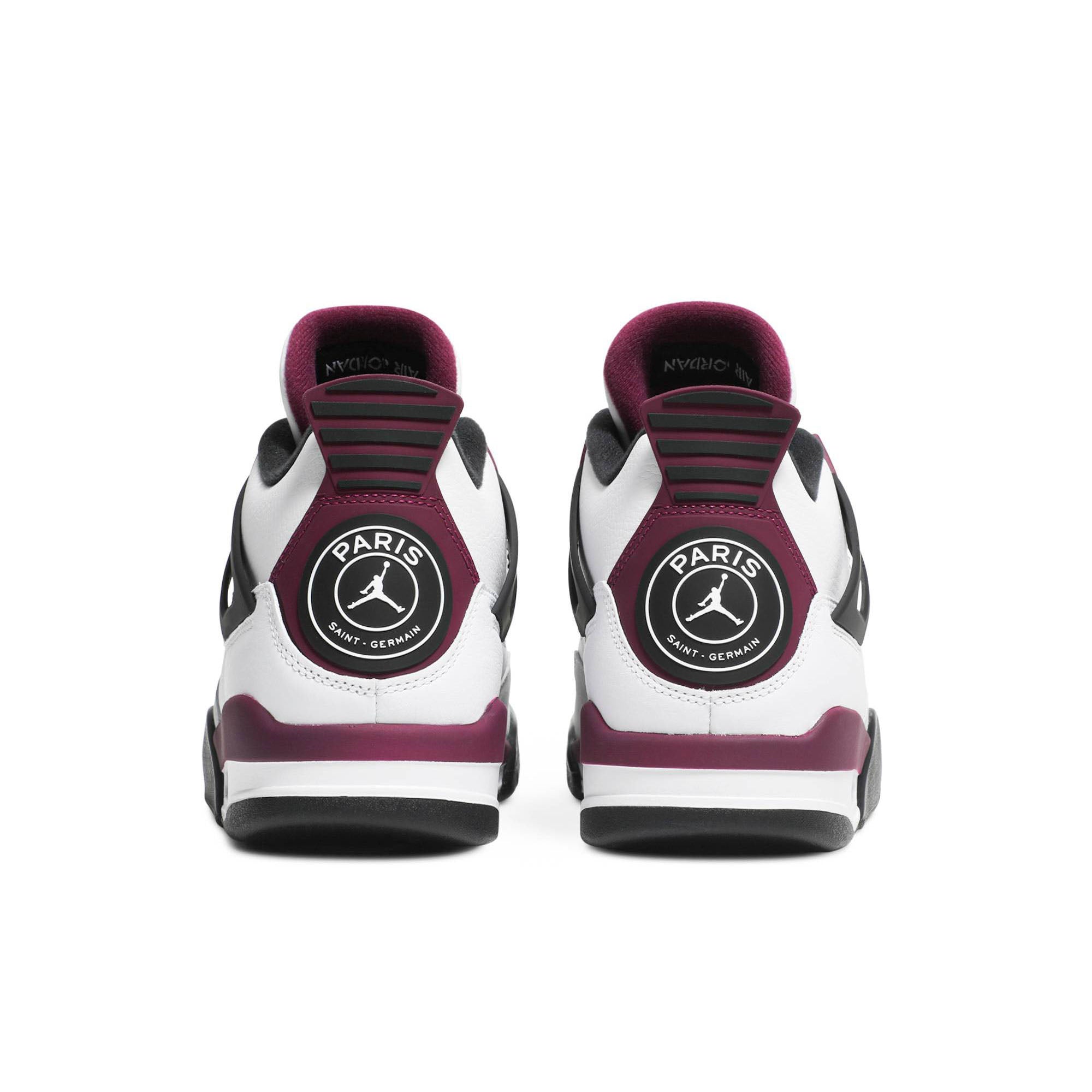 Paris Saint-Germain x Air Jordan 4 Retro GS 'Bordeaux' CZ6509-100