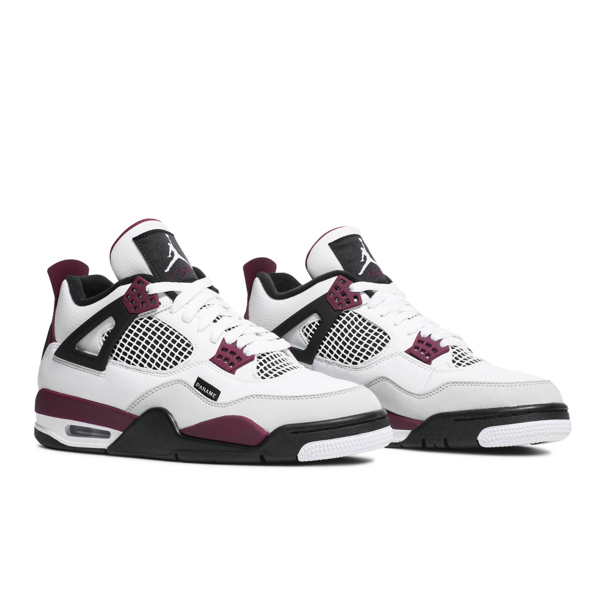 Paris Saint-Germain x Air Jordan 4 Retro GS 'Bordeaux' CZ6509-100