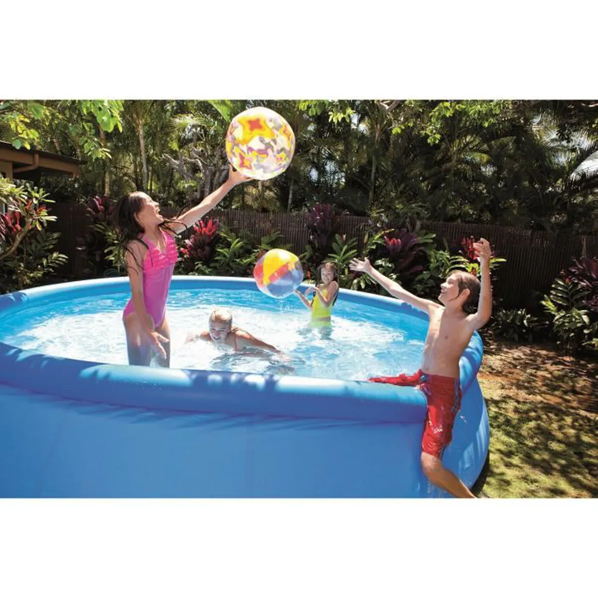 Intex - 26168NP - Kit piscine easy set autoportante ø 4,57 x 1,22m