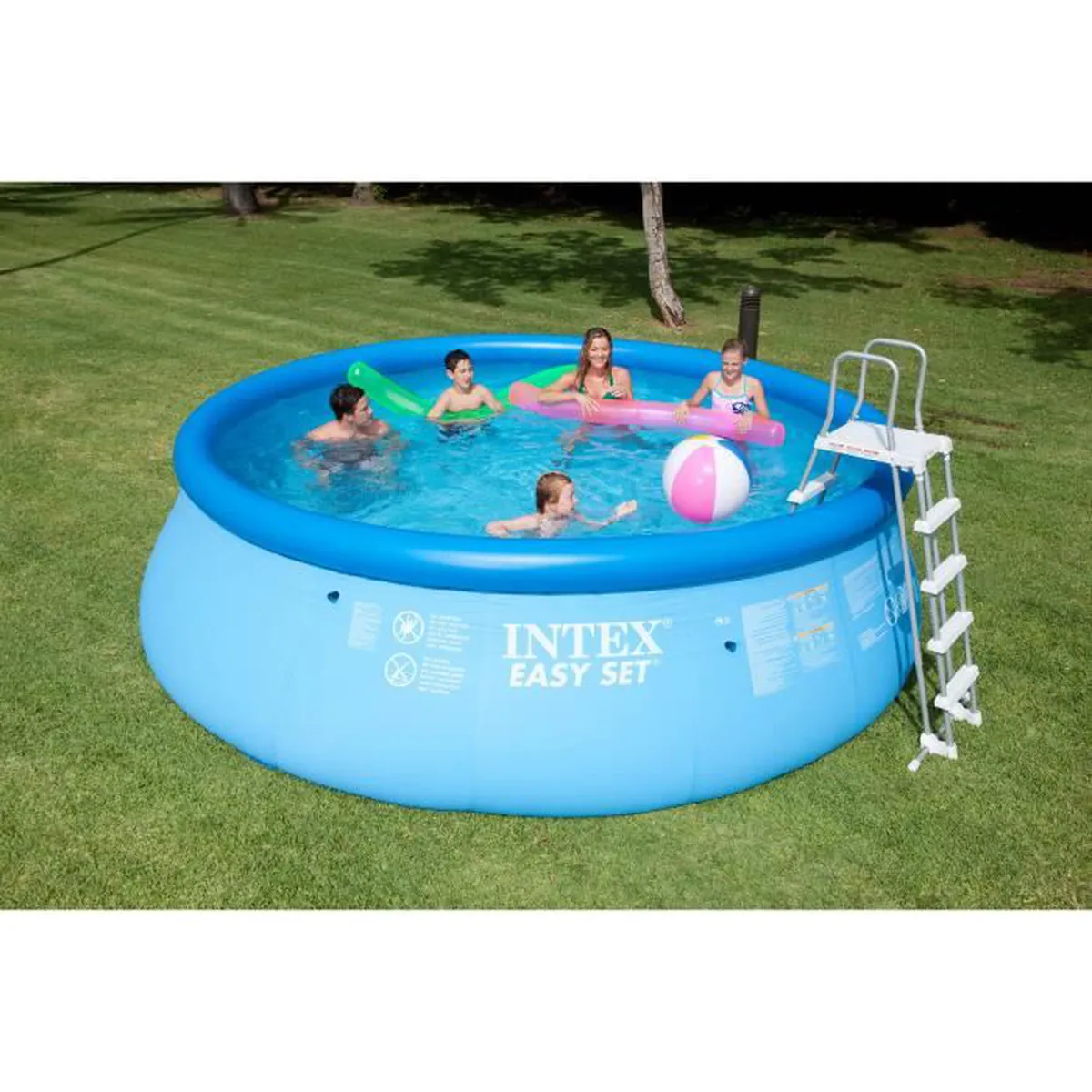 Intex - 26168NP - Kit piscine easy set autoportante ø 4,57 x 1,22m