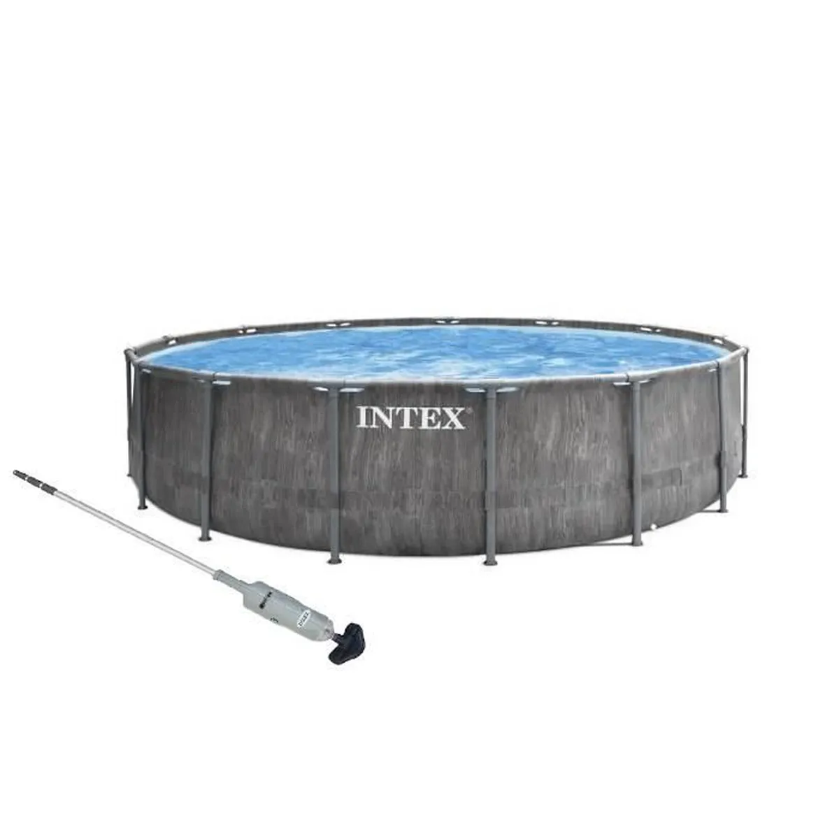 Kit piscine tubulaire baltik ø 4,57 x 1,22m et Nettoyeur