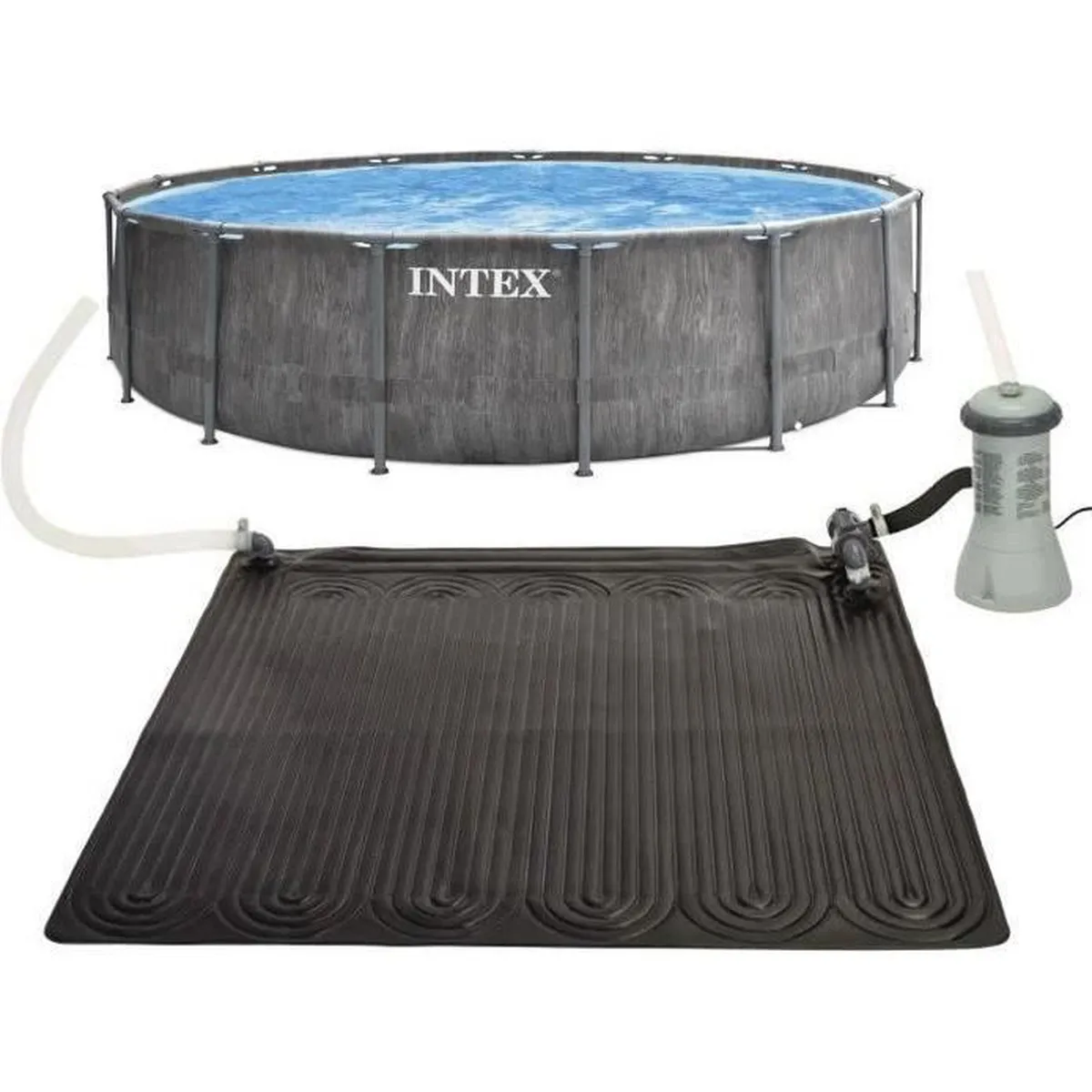 Kit piscine tubulaire baltik ø 4,57 x 1,22m et Nettoyeur