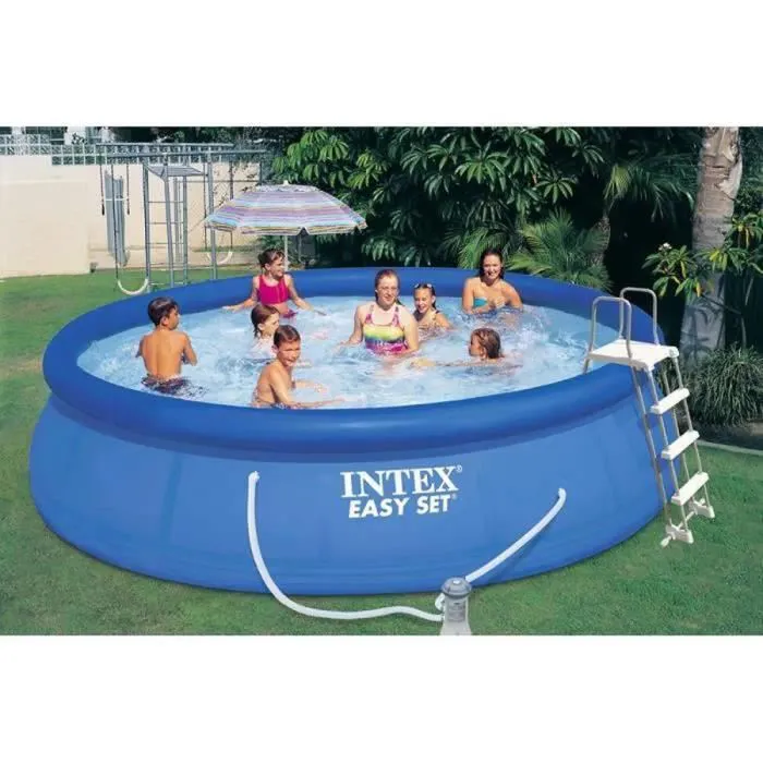 Intex - 26166NP - Kit piscine easy set autoportante ø 4,57 x 1,07m