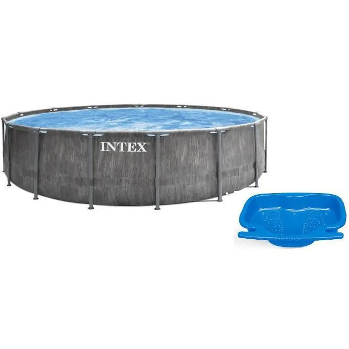 Kit piscine tubulaire baltik ø 4,57 x 1,22m et Nettoyeur