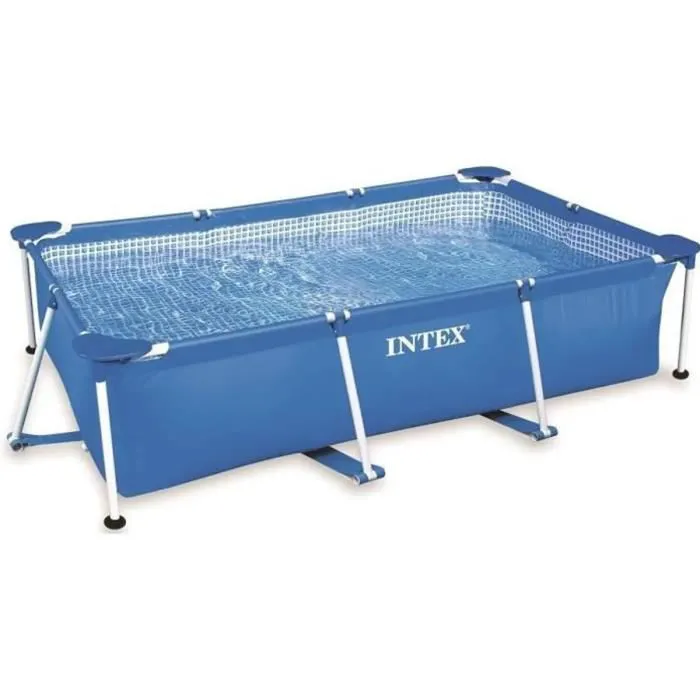 Intex - 28270NP - Piscine metal frame junior rectangulaire tubulaire 2,20 x 1,50 x 0,60m