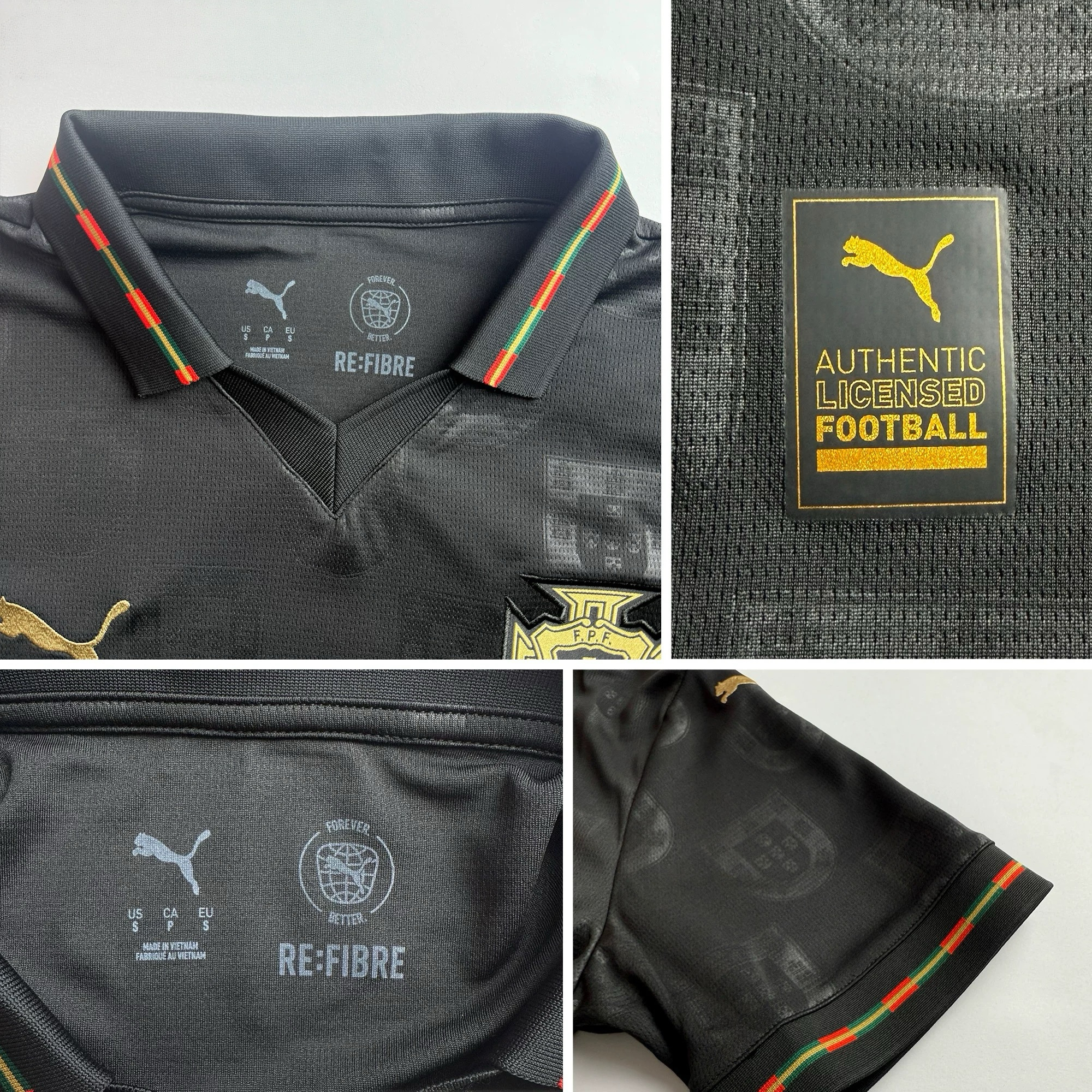 PUMA 2026 World Cup Portugal Fan Edition Player Edition Football Warm-up Jersey