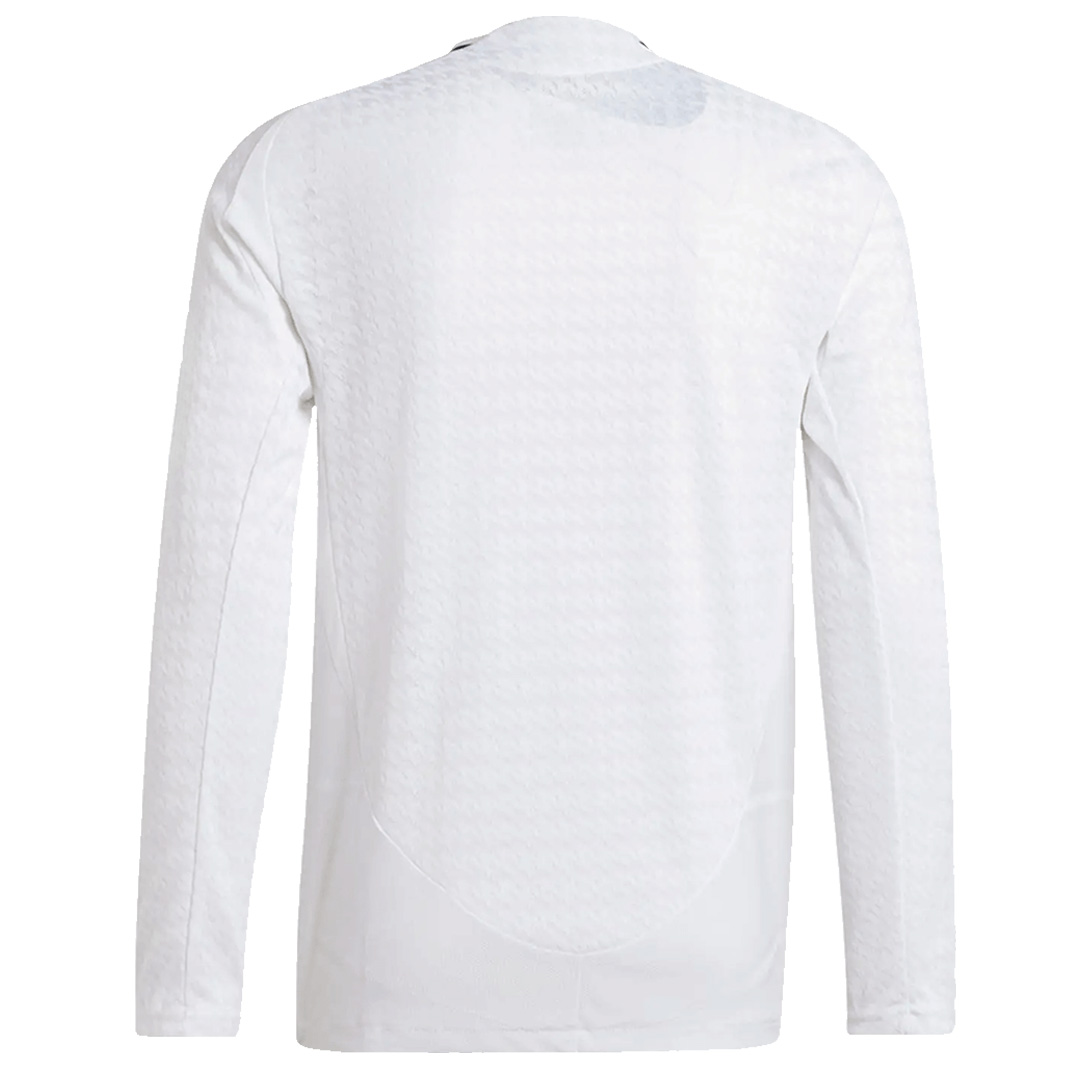 Real Madrid Home Long Sleeve Jersey Player Version