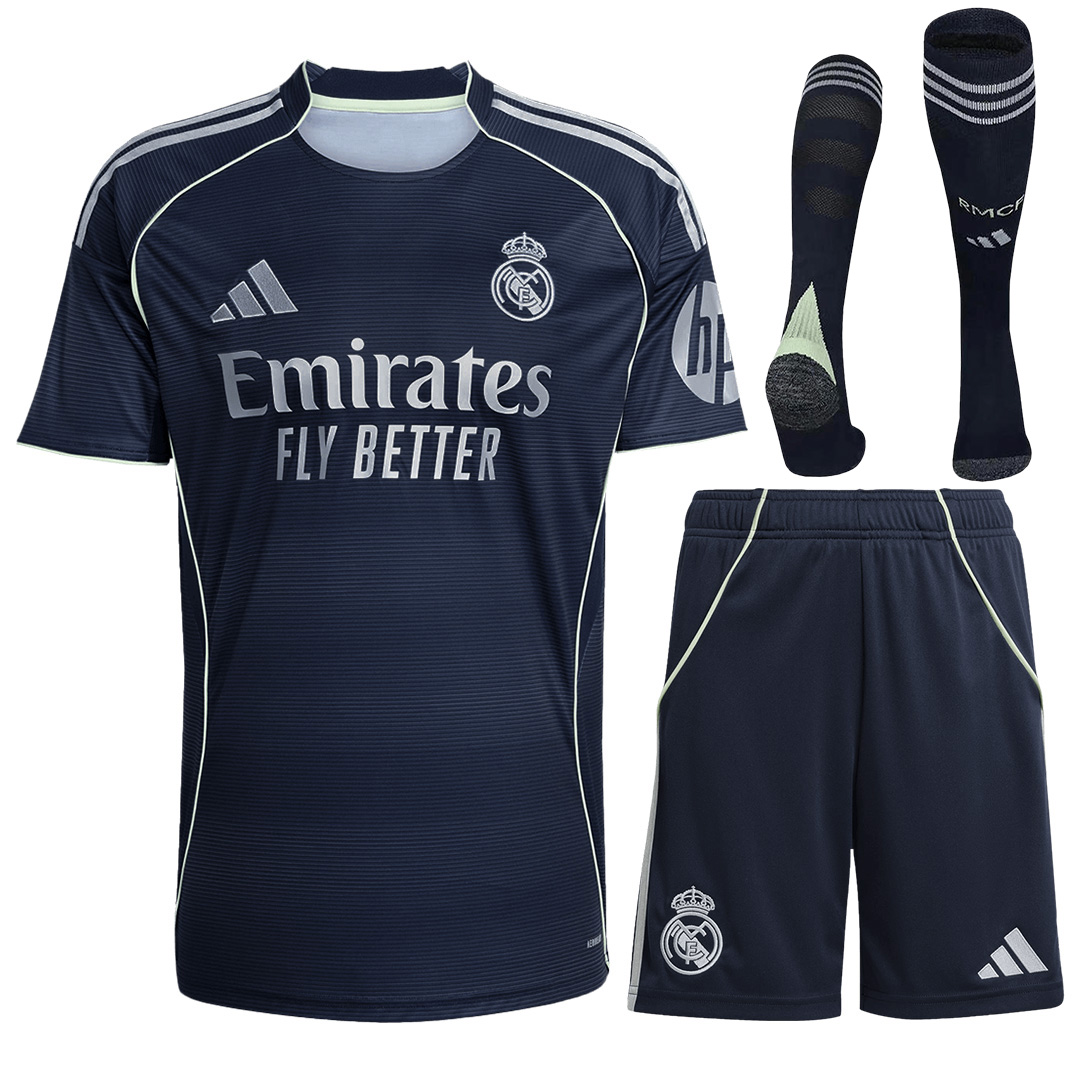 [Super Replica] Real Madrid Away Jersey Full Kit 2025/26