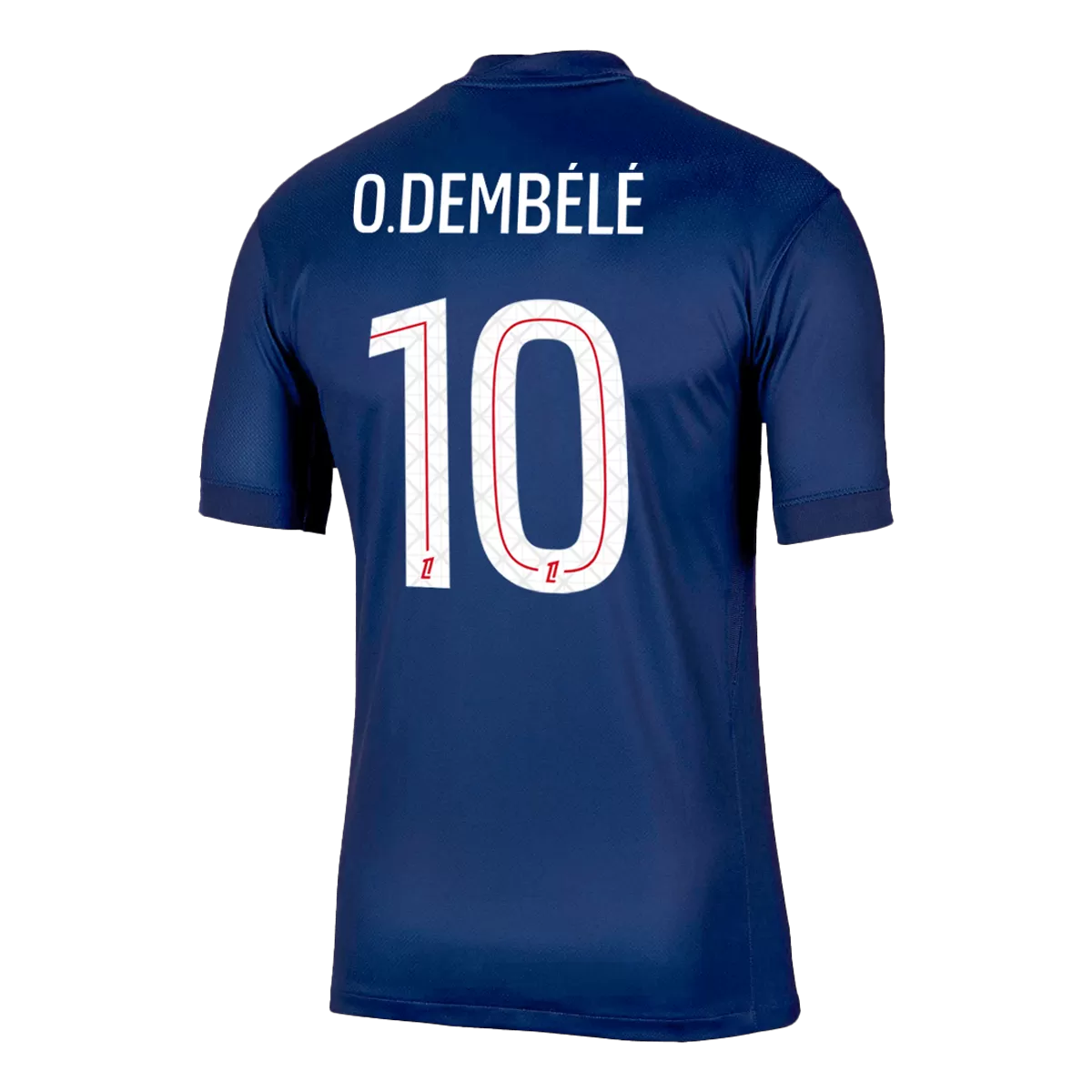 O.DEMBÉLÉ #10 PSG Home Match Jersey Player Version 2025/26