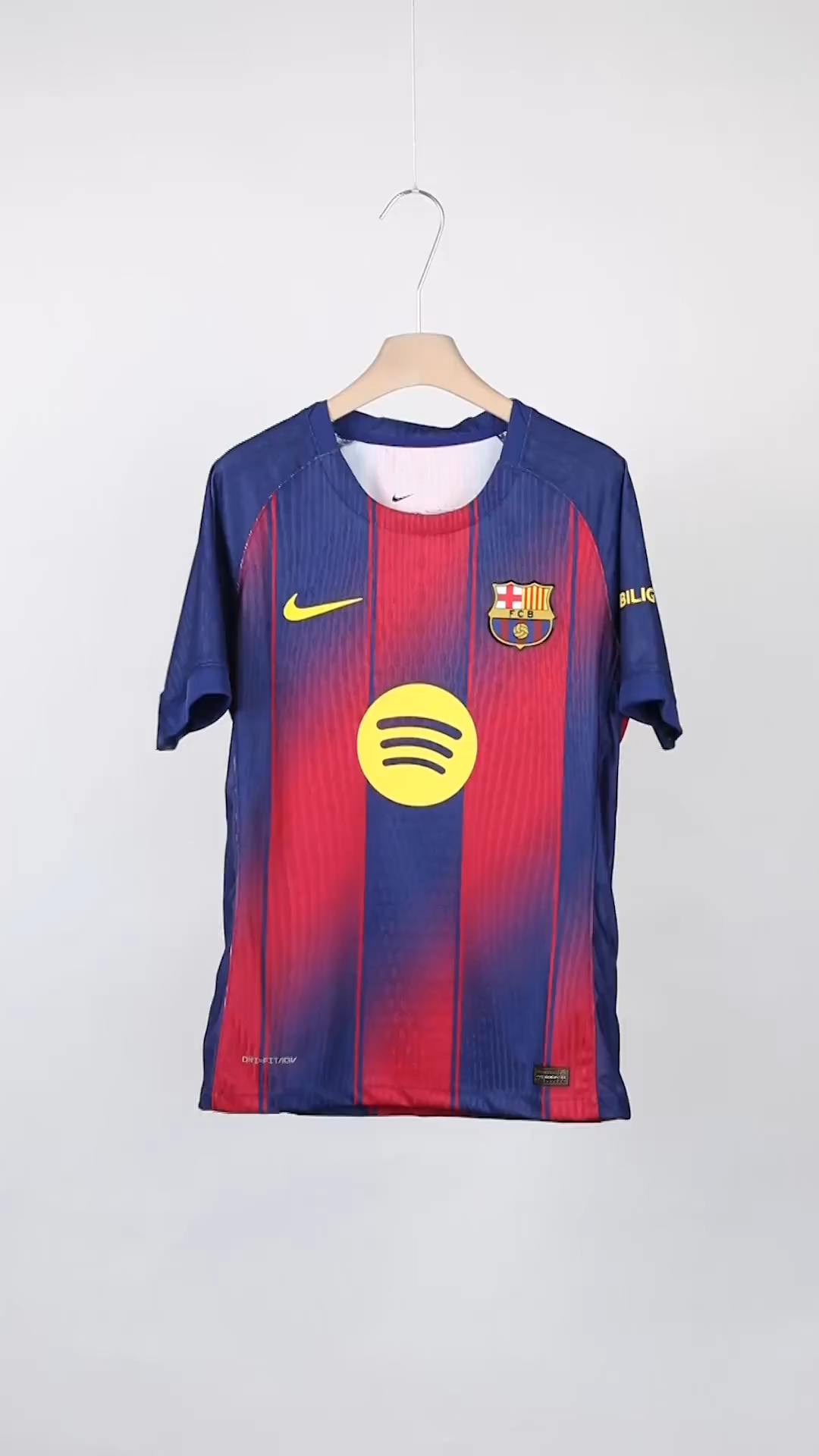 RAPHINHA #11 Barcelona Home Match Jersey Player Version 2025/26