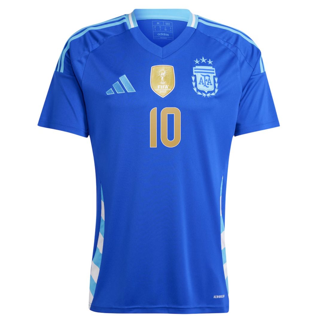 Messi #10 Argentina Away Jersey - [Super Replica]