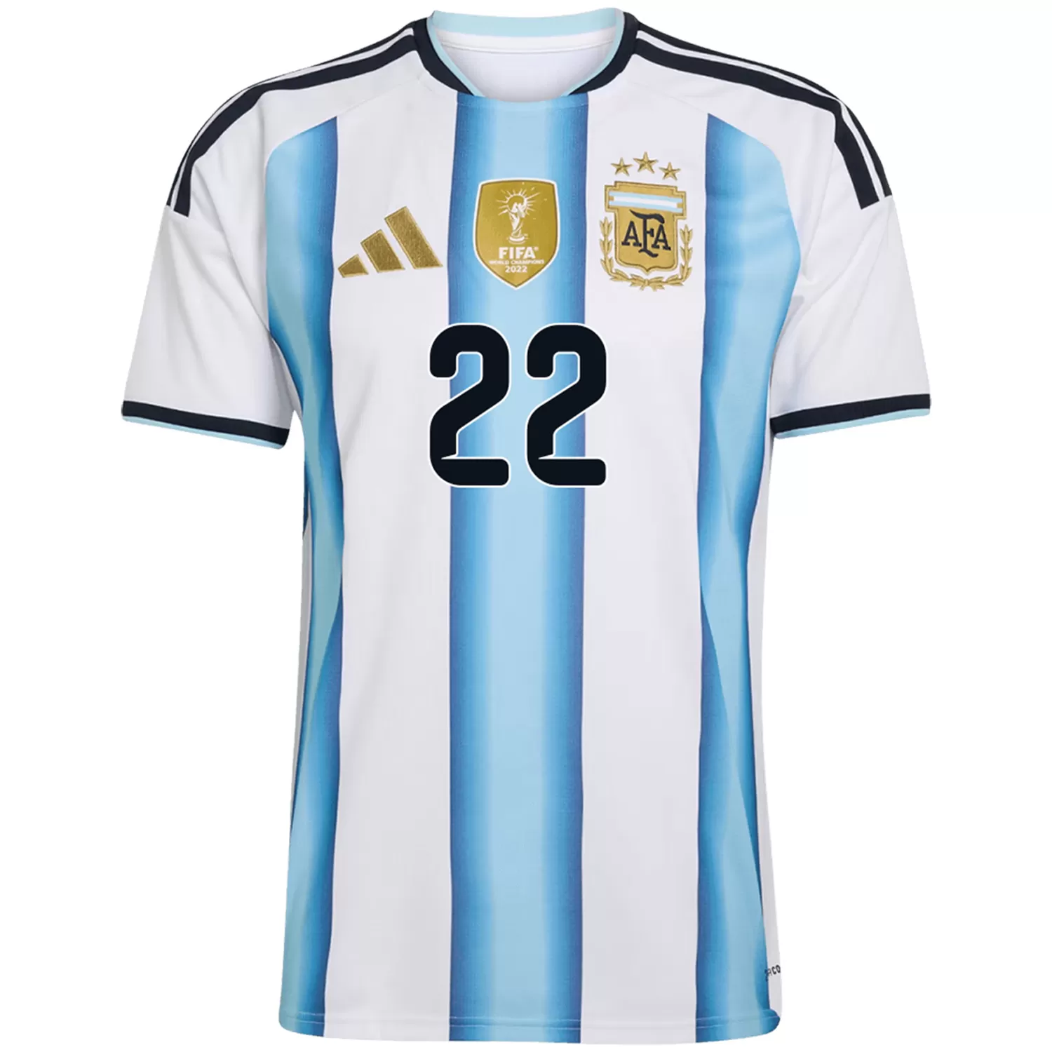 L.MARTÍNEZ #22 Argentina Home Jersey World Cup 2026