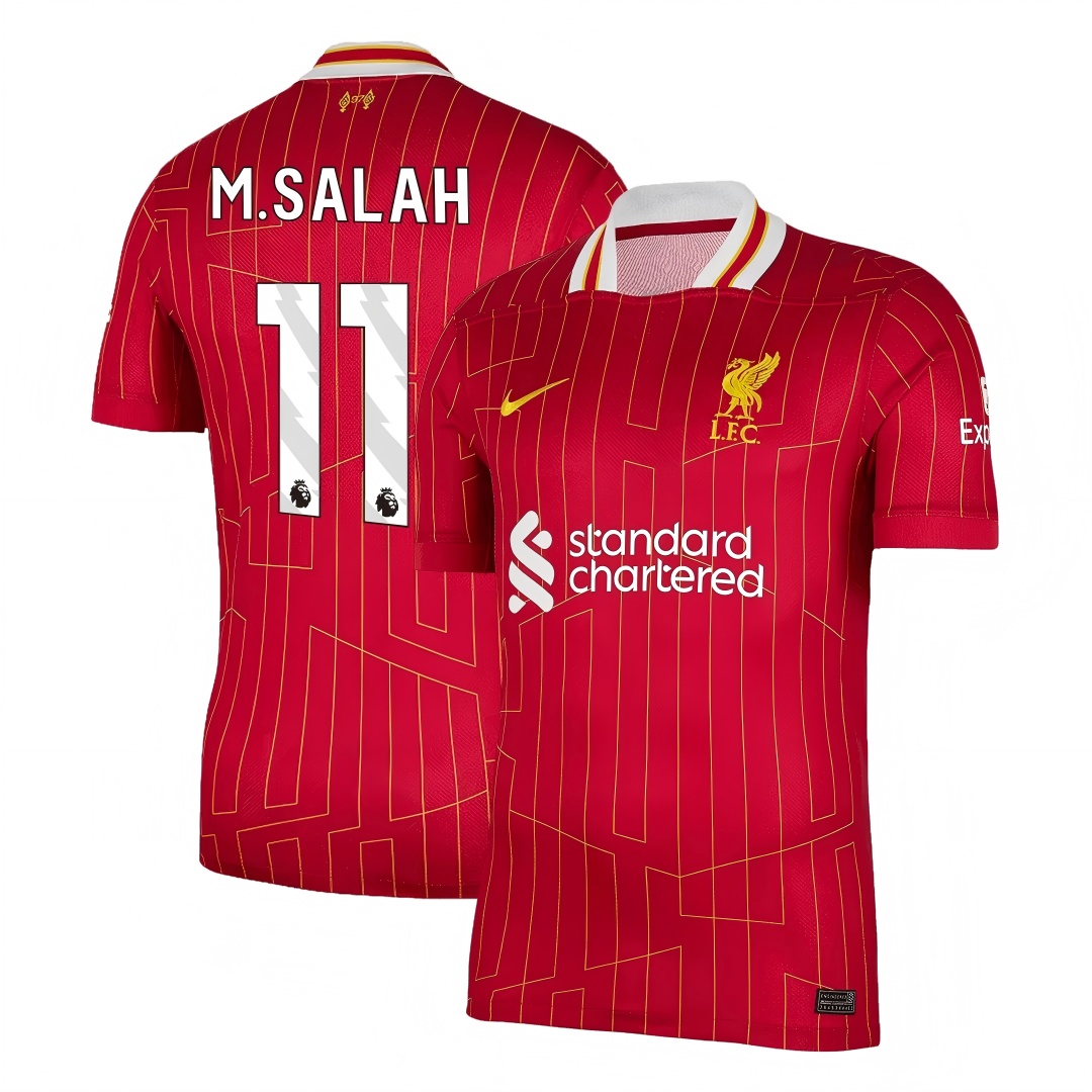 M.SALAH #11 Liverpool Home Jersey