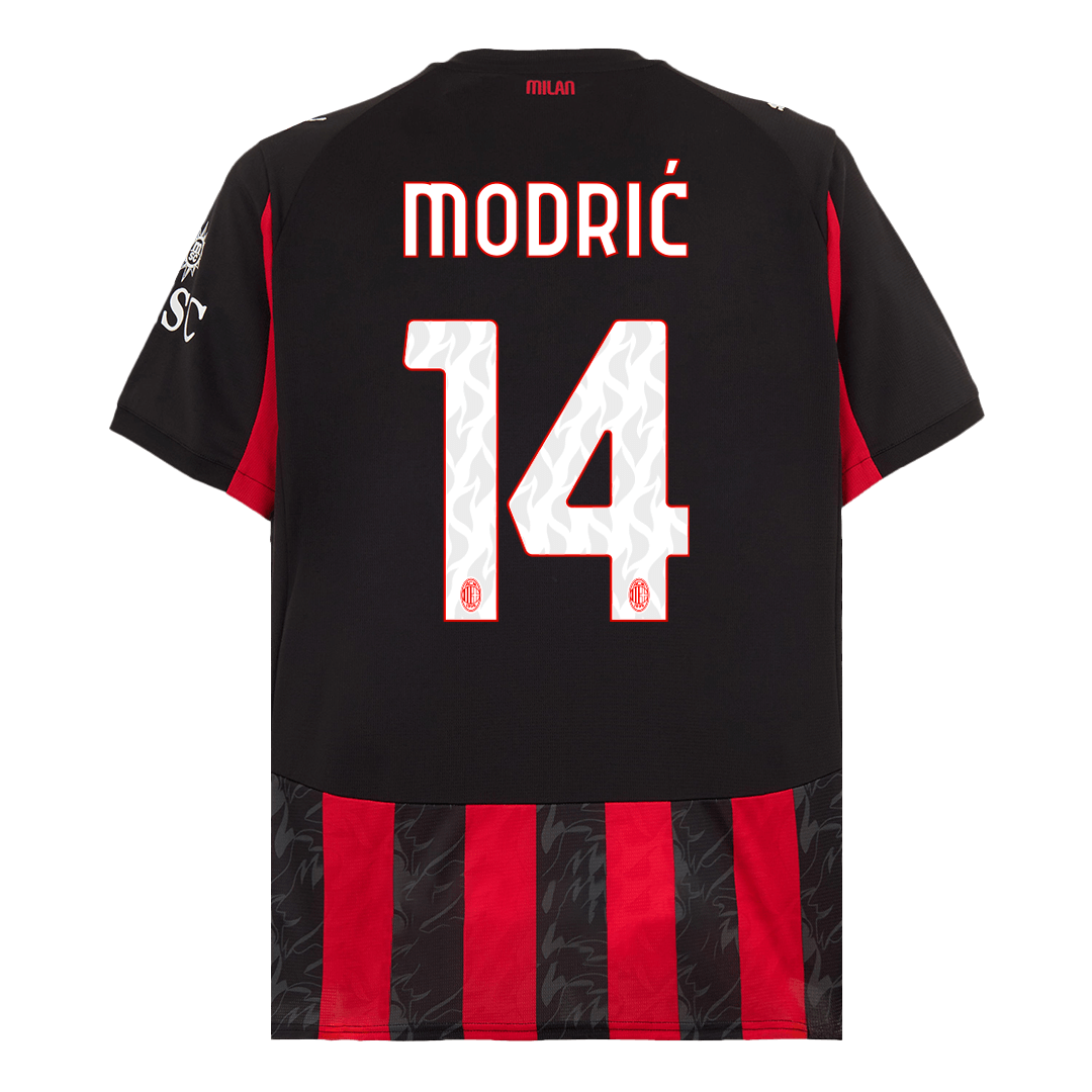 MODRIĆ #14 AC Milan Home Jersey 2025/26 - [Super Replica]