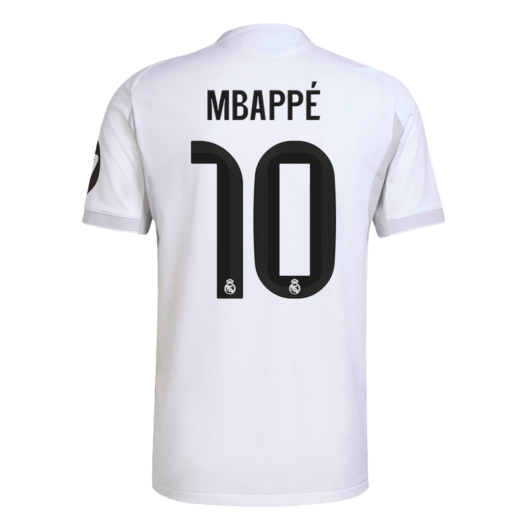 MBAPPÉ #10 Real Madrid Home Match Jersey Player Version 2025/26