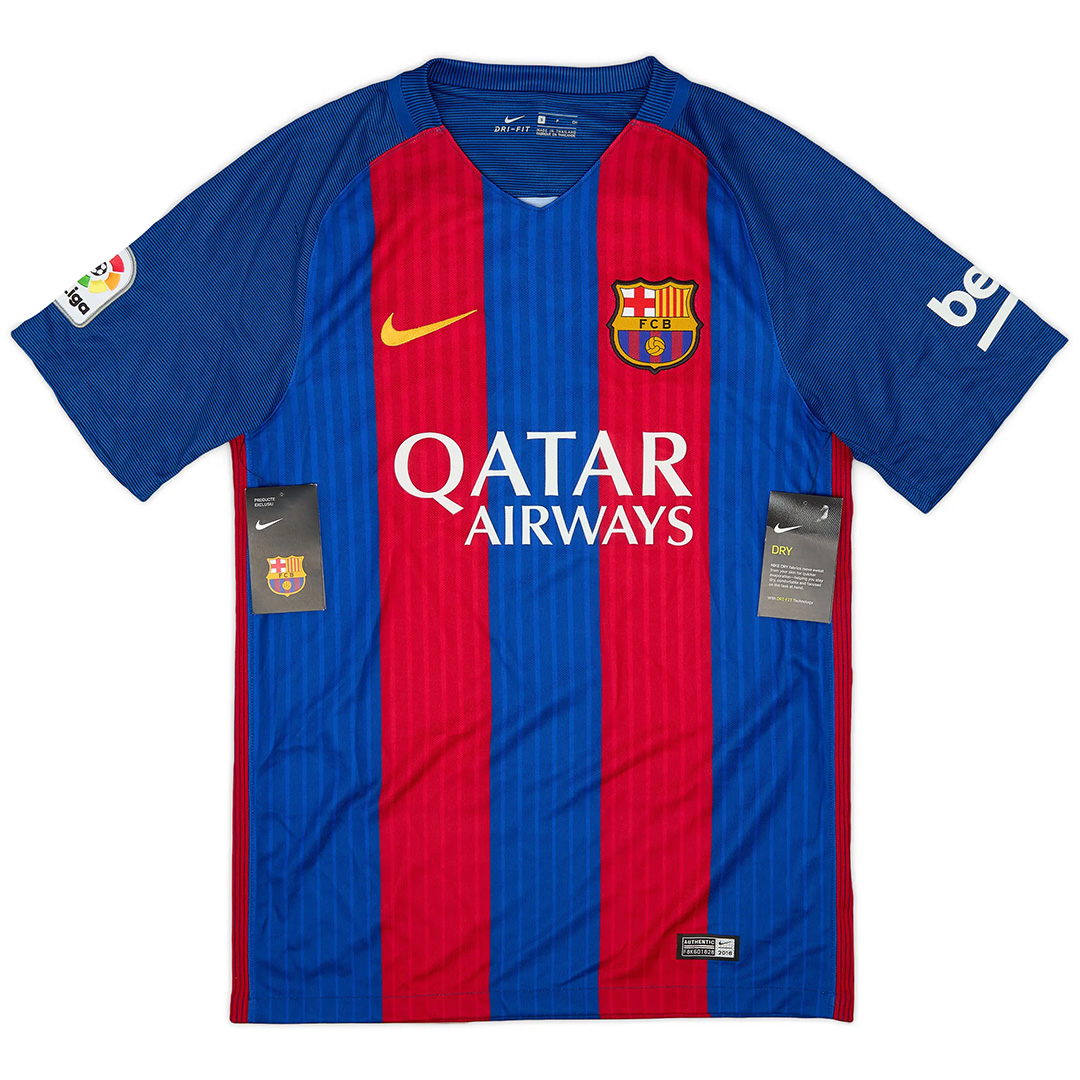 MESSI #10 Retro Barcelona Home Jersey 2016/17