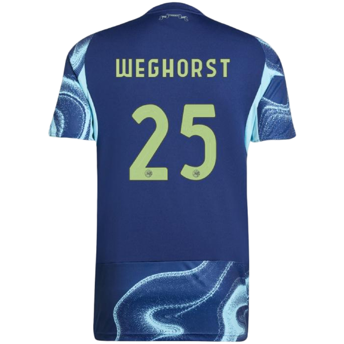 WEGHORST #25 Ajax Away Jersey 2025/26