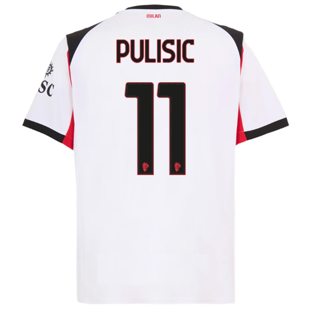 PULISIC #11 AC Milan Away Jersey 2025/26