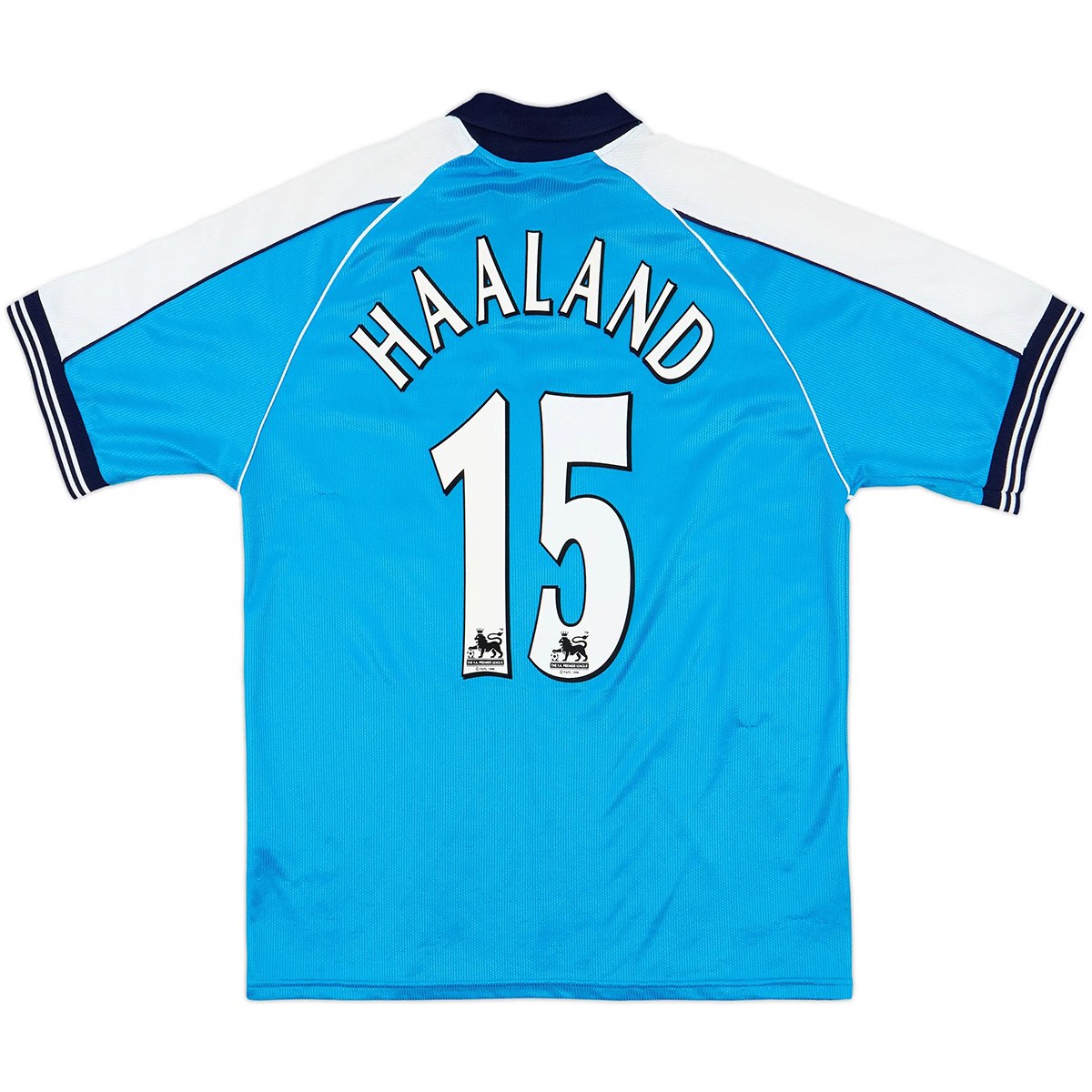 Haaland #15 Retro Manchester City Home Jersey 1999/01
