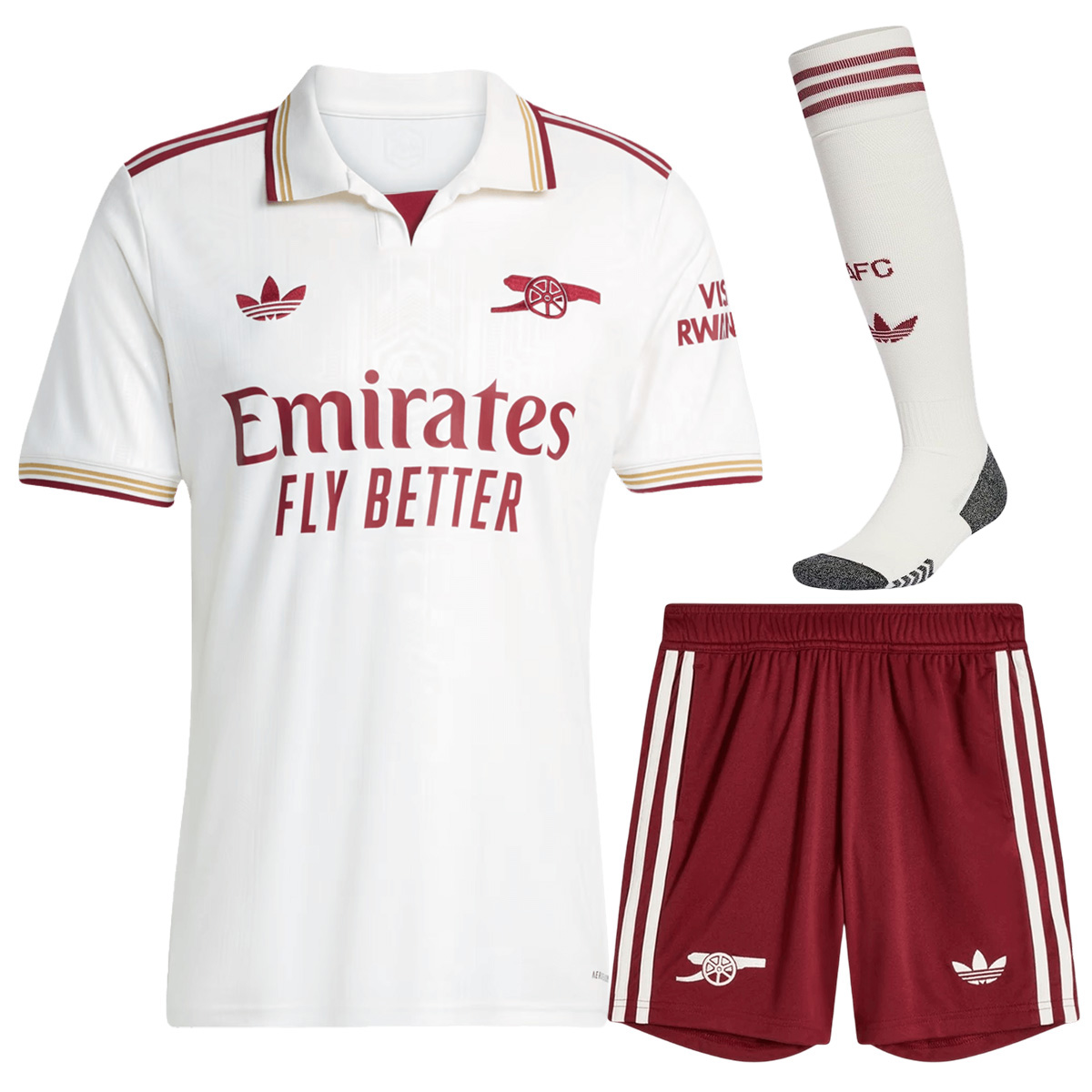 Arsenal Third Jersey Full Kit 2025/26