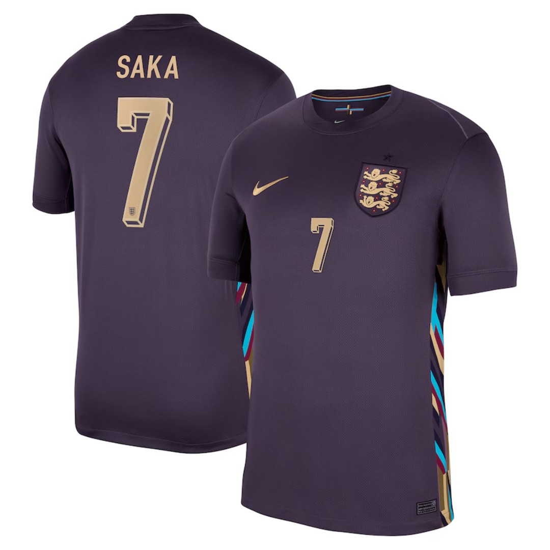SAKA #7 England Away Jersey -