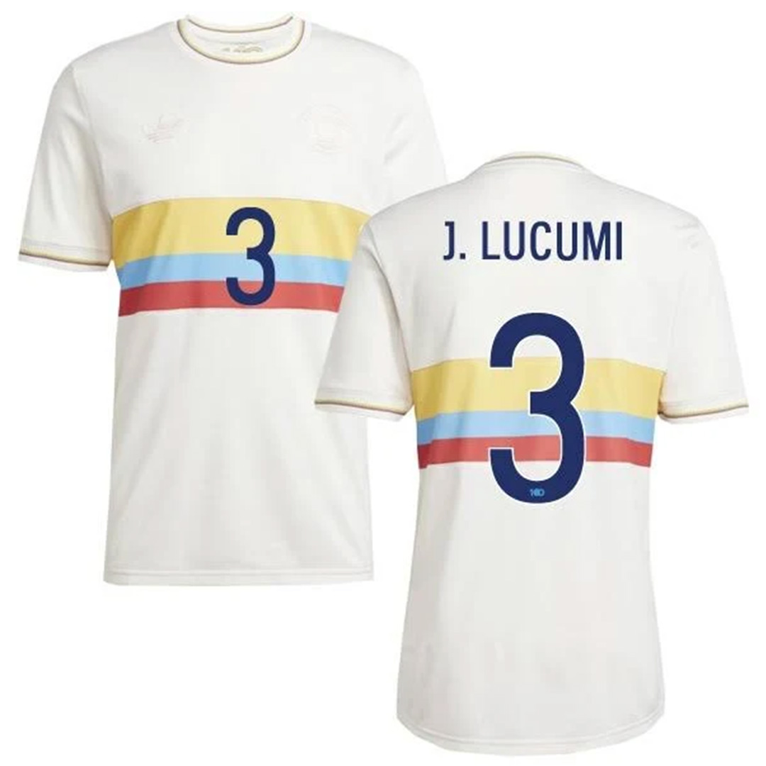 J. LUCUMI #3 Colombia Centenary Collection Jersey